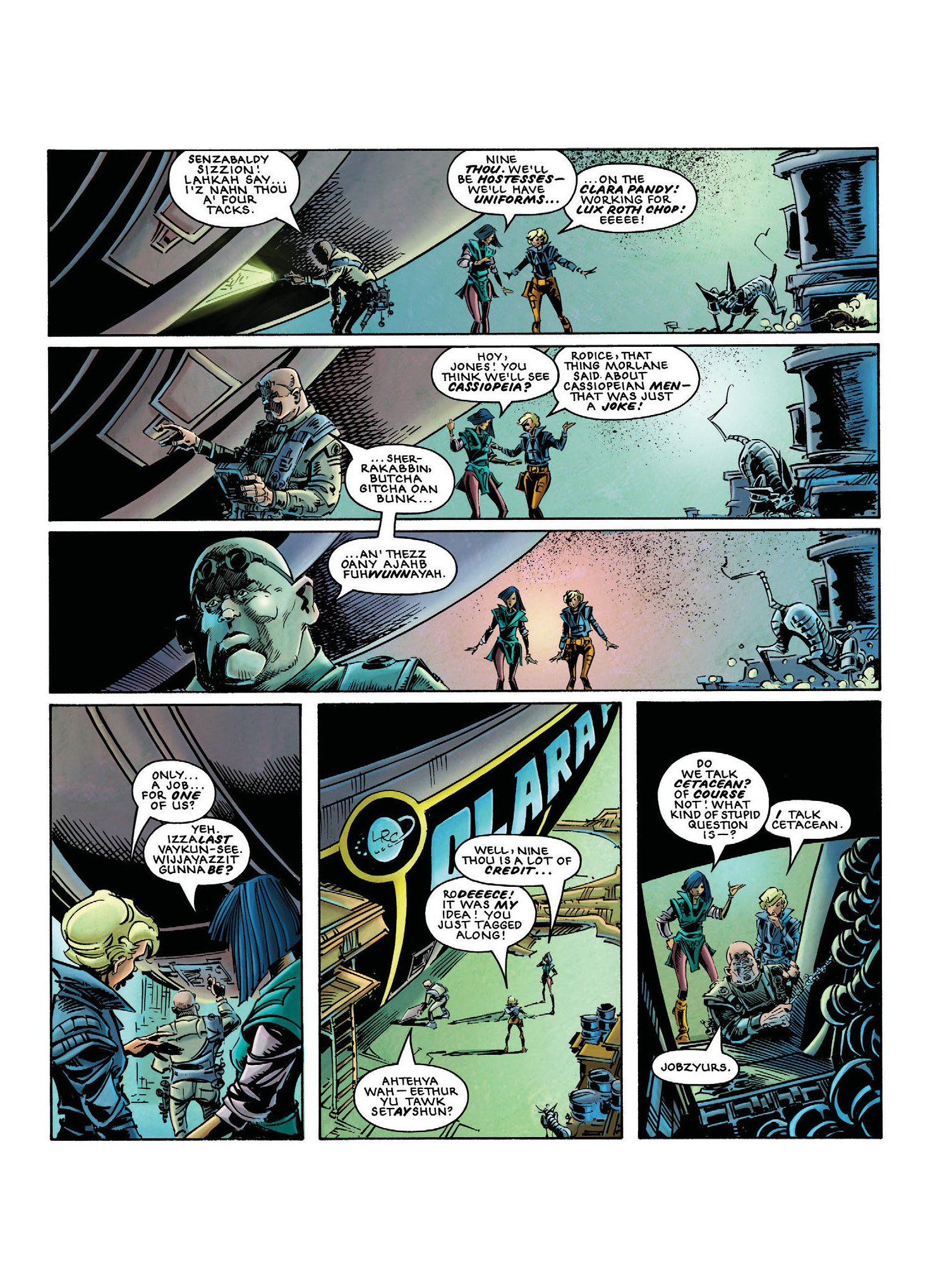 Read online The Ballad of Halo Jones (2018) comic -  Issue # TPB 1 - 50