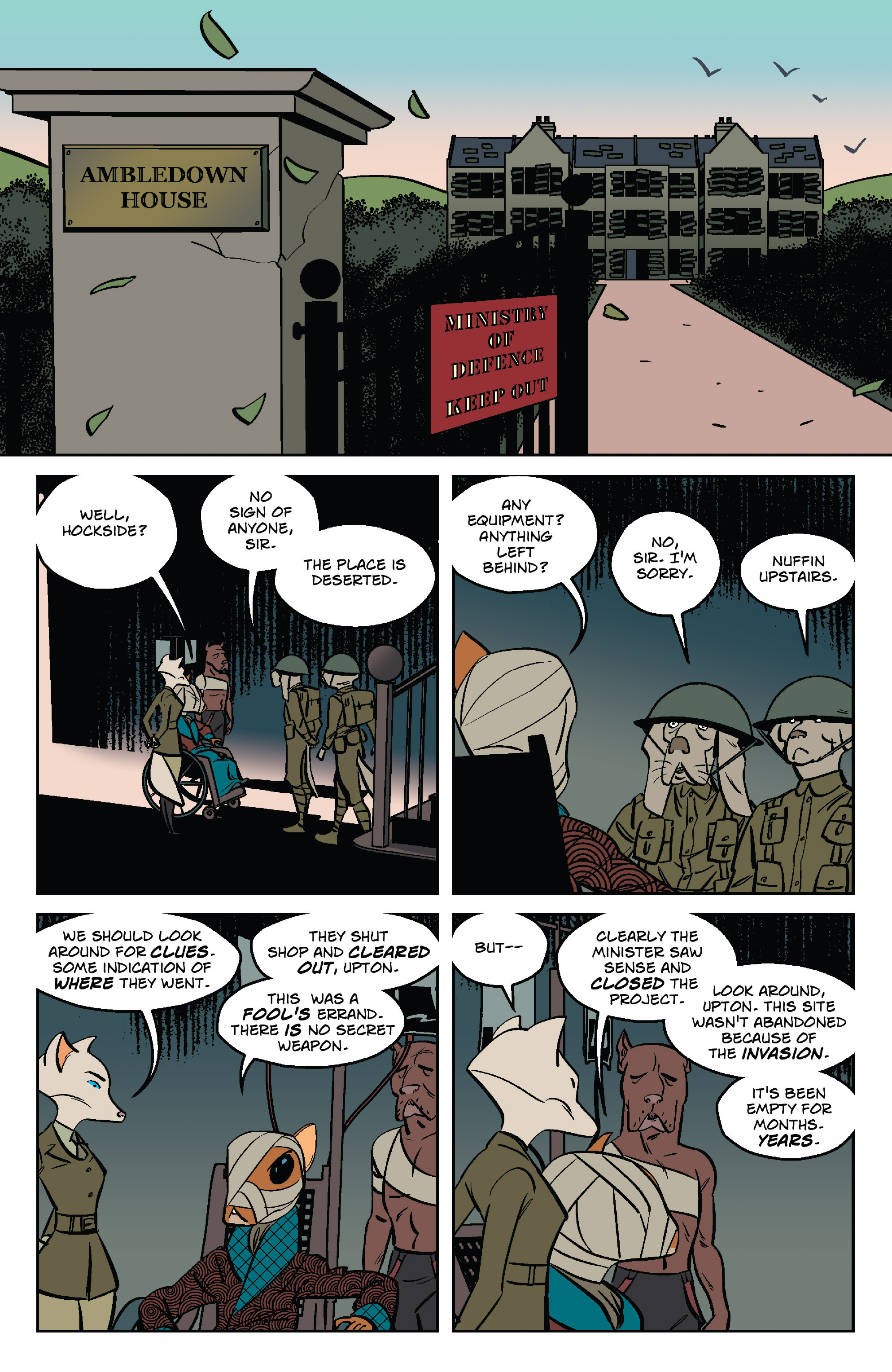 Read online Wild's End: Journey's End comic -  Issue # TPB (Part 1) - 96