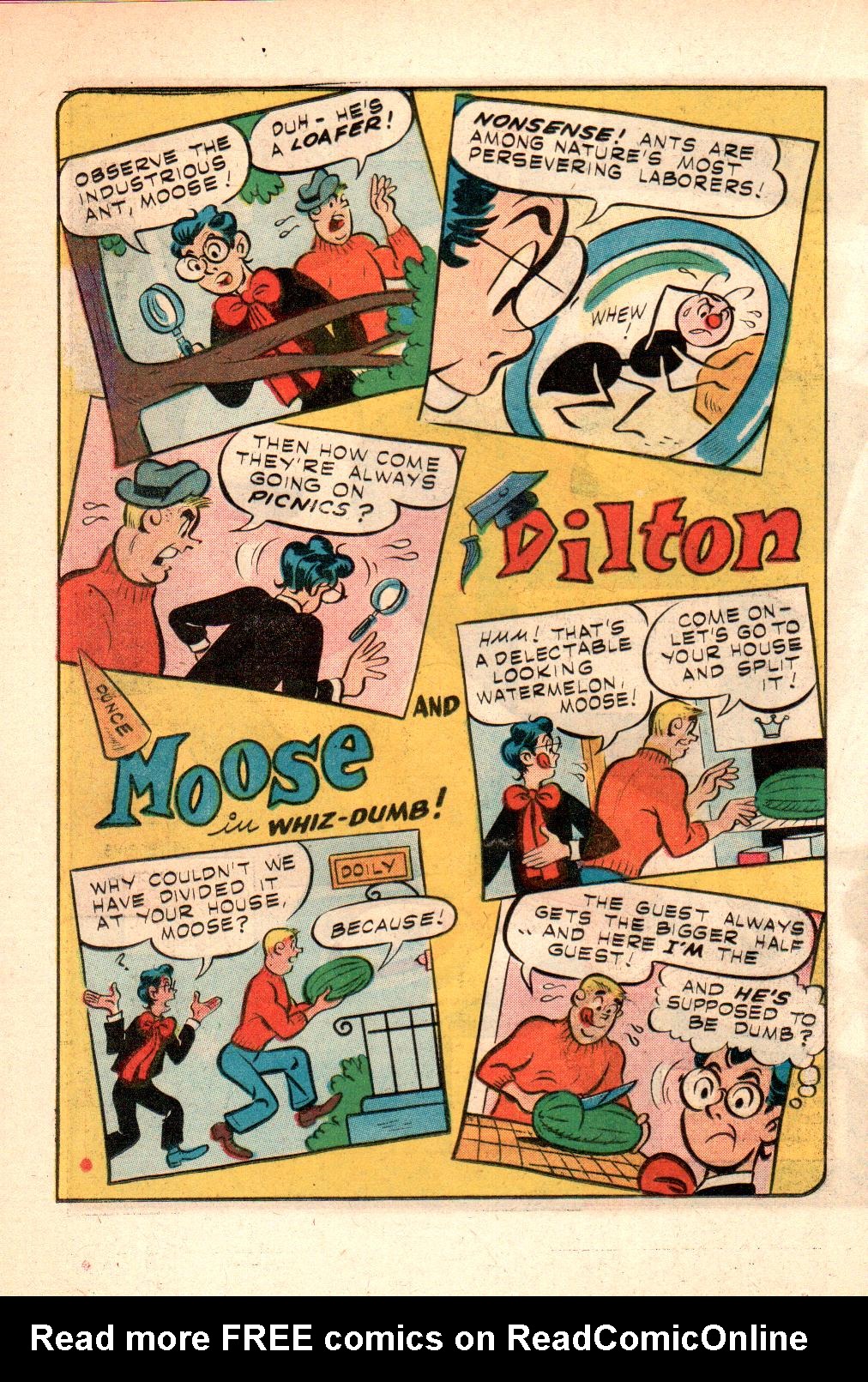 Read online Archie's Joke Book Magazine comic -  Issue #46 - 19