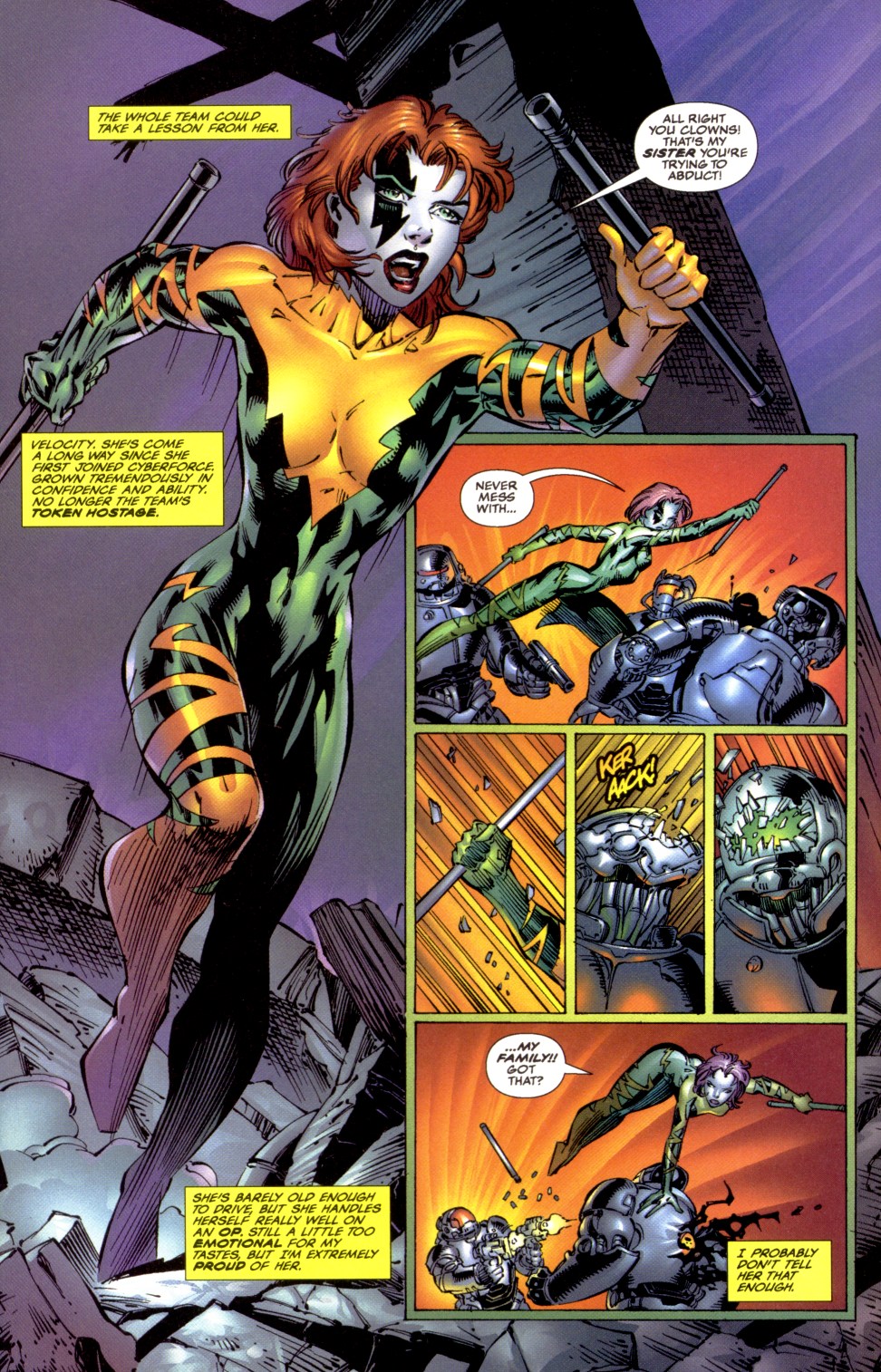 Read online Cyberforce (1993) comic -  Issue #21 - 5