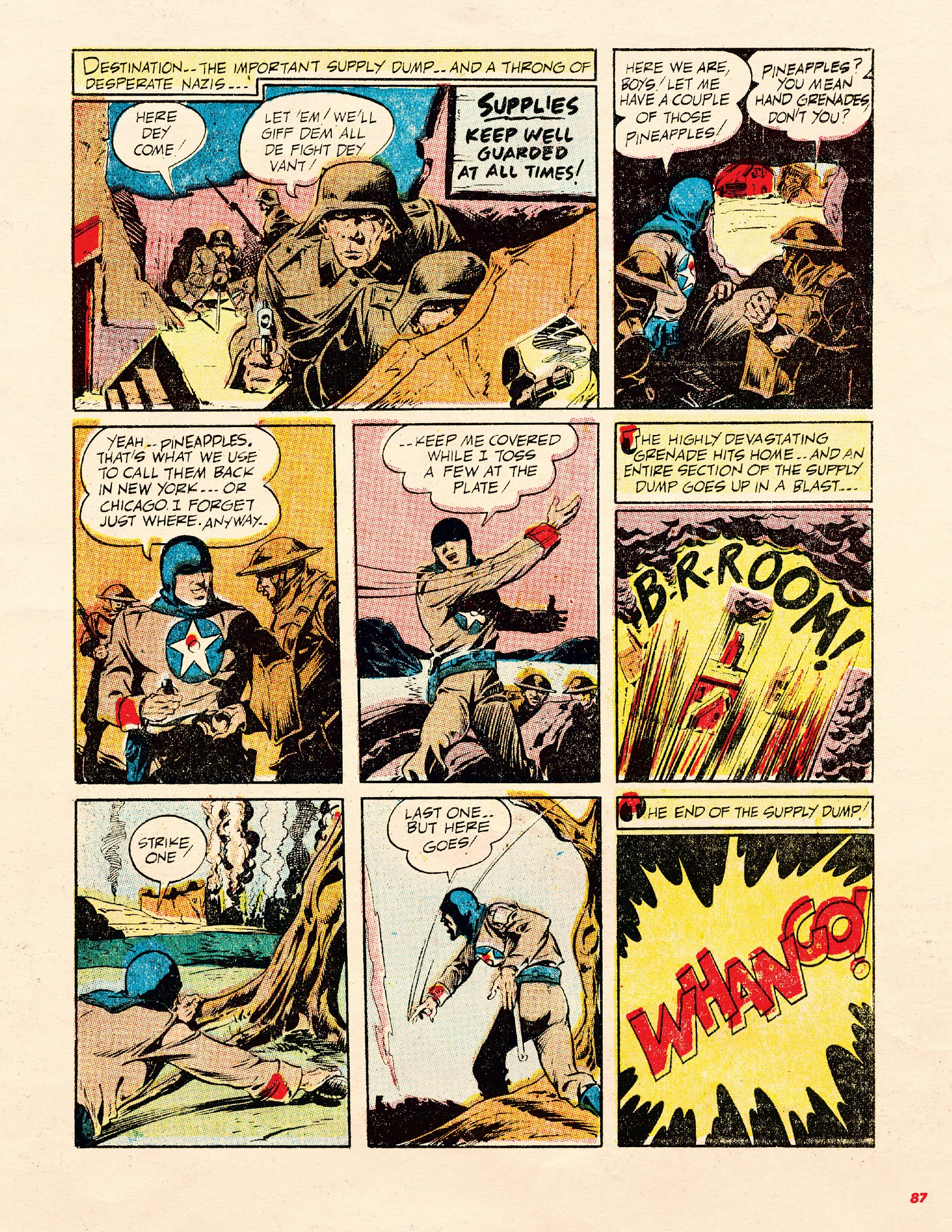 Read online Super Patriotic Heroes comic -  Issue # TPB (Part 1) - 89