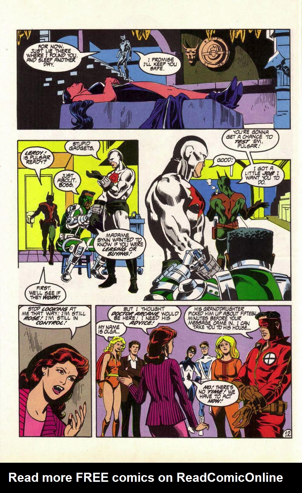 Read online Champions (1987) comic -  Issue #5 - 14