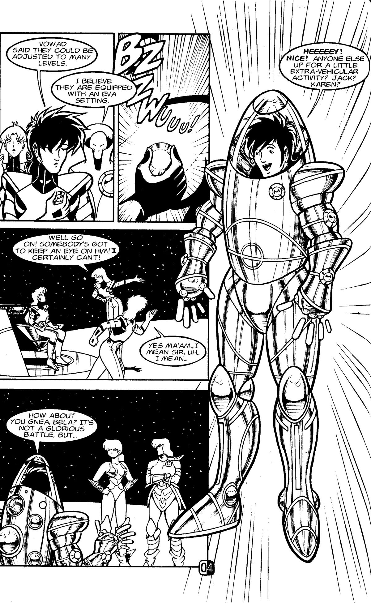 Read online Robotech II The Sentinels Halloween Special comic -  Issue # Full - 6
