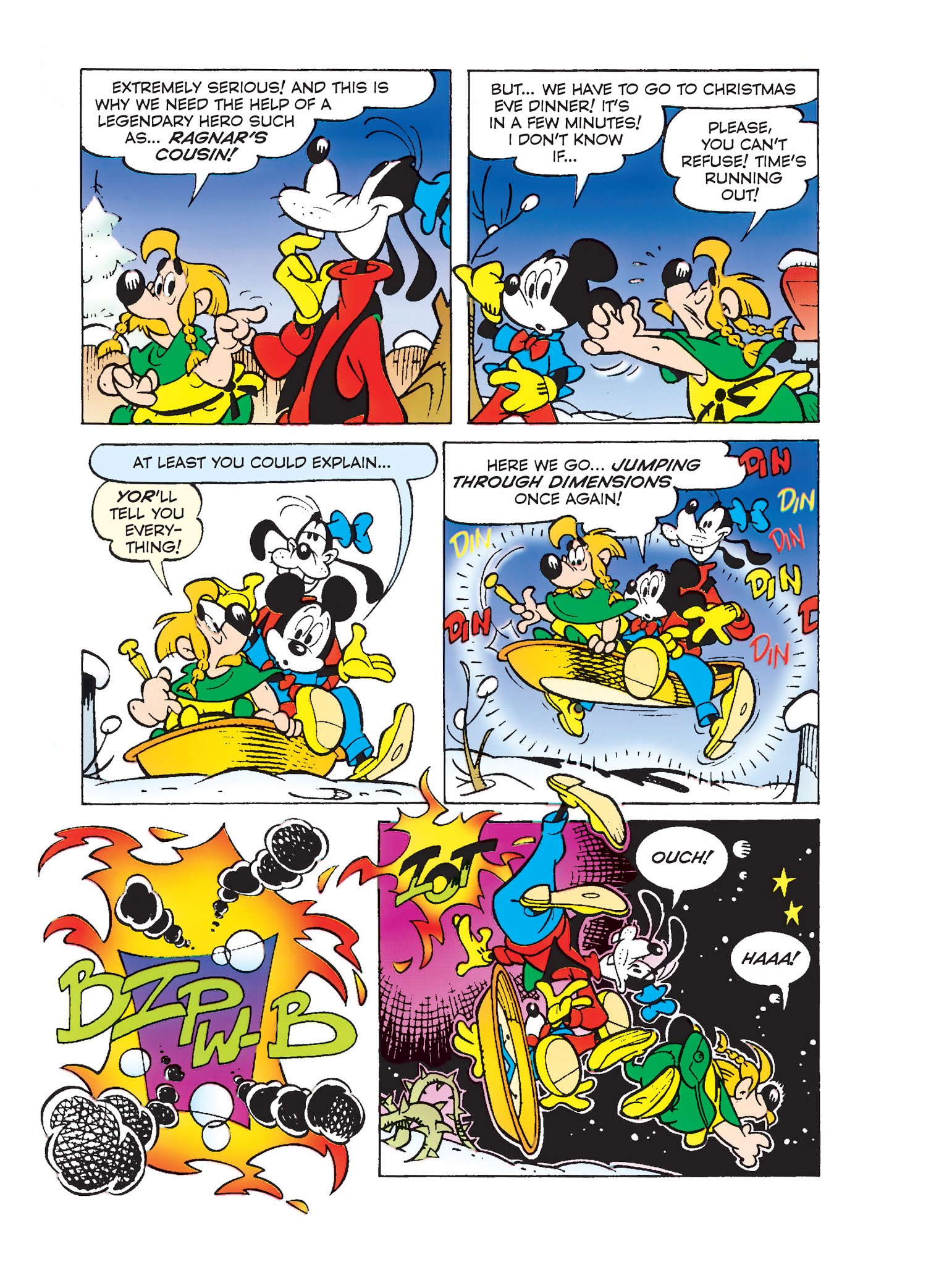 Read online Mickey Mouse and the Sleeping Beauty in the Stars comic -  Issue #1 - 15