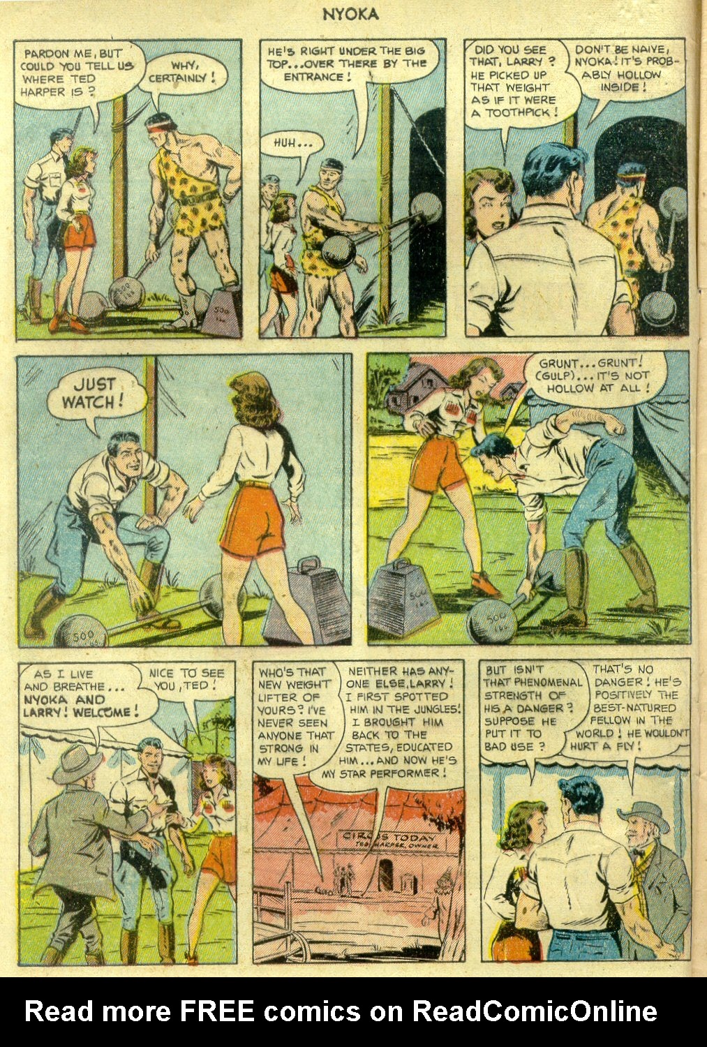 Read online Nyoka the Jungle Girl (1945) comic -  Issue #68 - 3