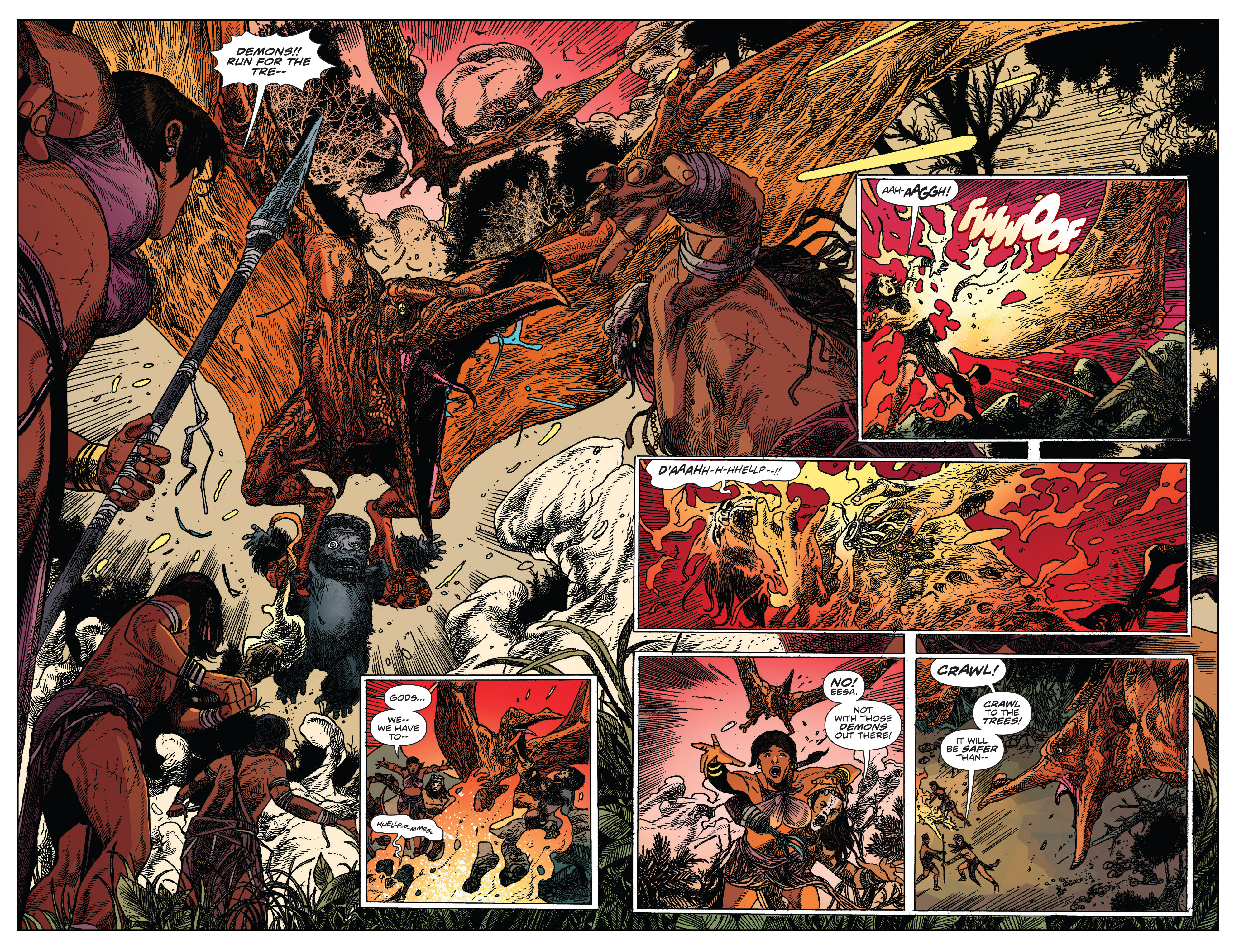 Read online Kong Of Skull Island comic -  Issue #8 - 9