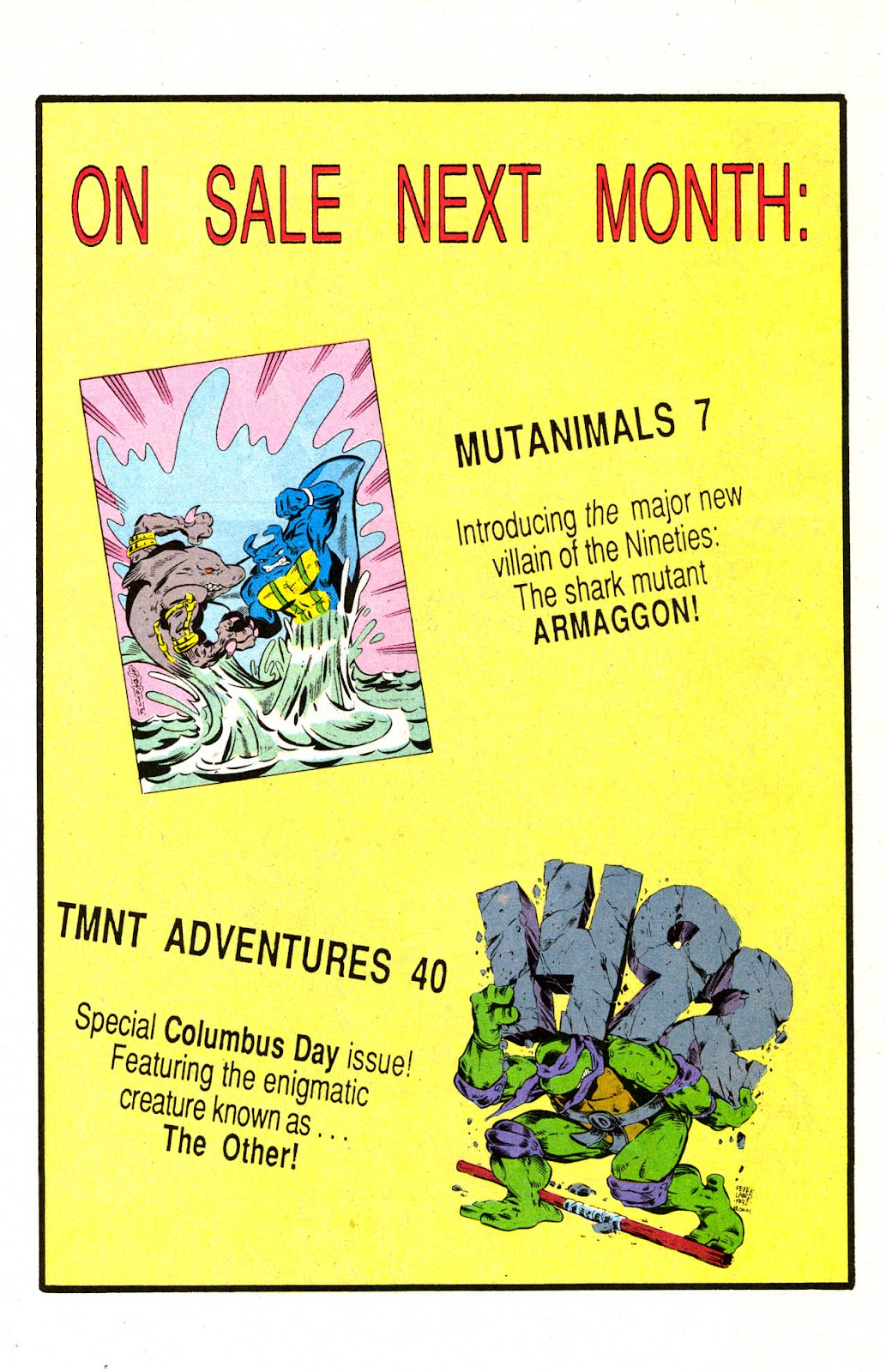 Teenage Mutant Ninja Turtles Adventures (1989) issue 39 - Page 30