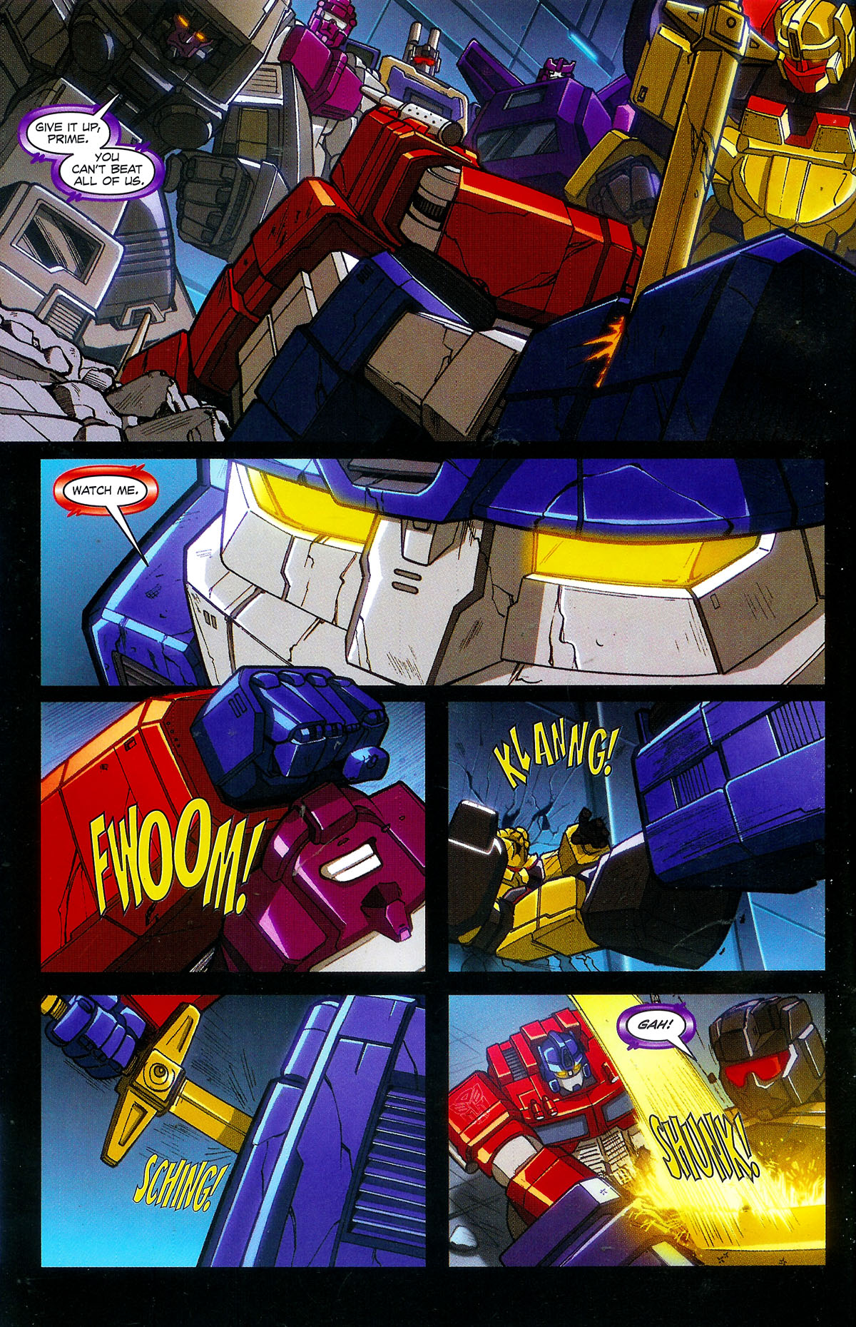 Read online G.I. Joe vs. The Transformers III: The Art of War comic -  Issue #5 - 5