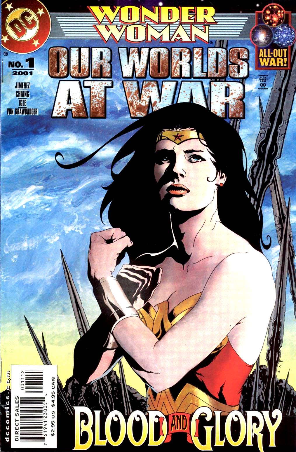 Read online Wonder Woman: Our Worlds at War comic -  Issue # Full - 1