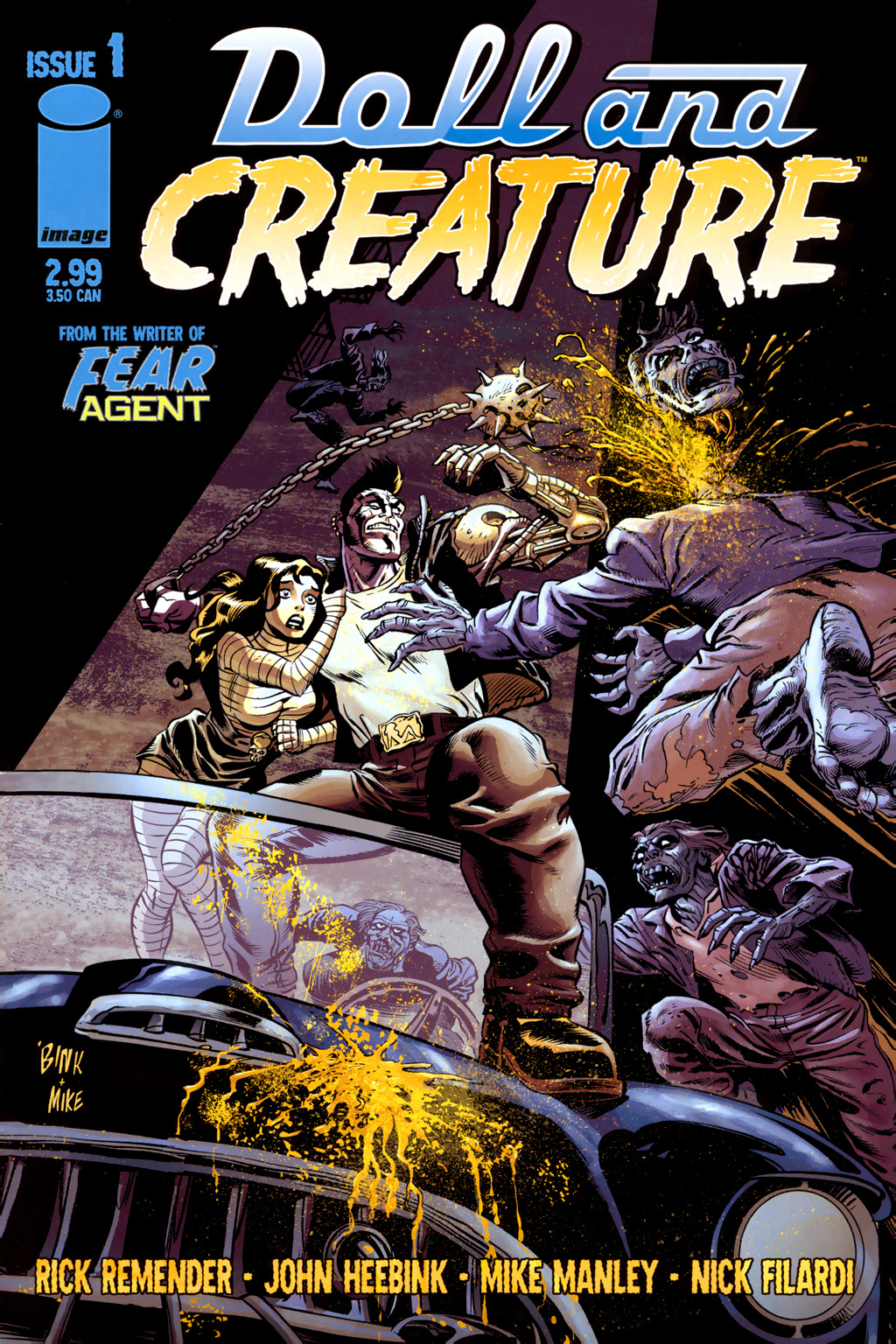 Read online Doll and Creature comic -  Issue #1 - 1
