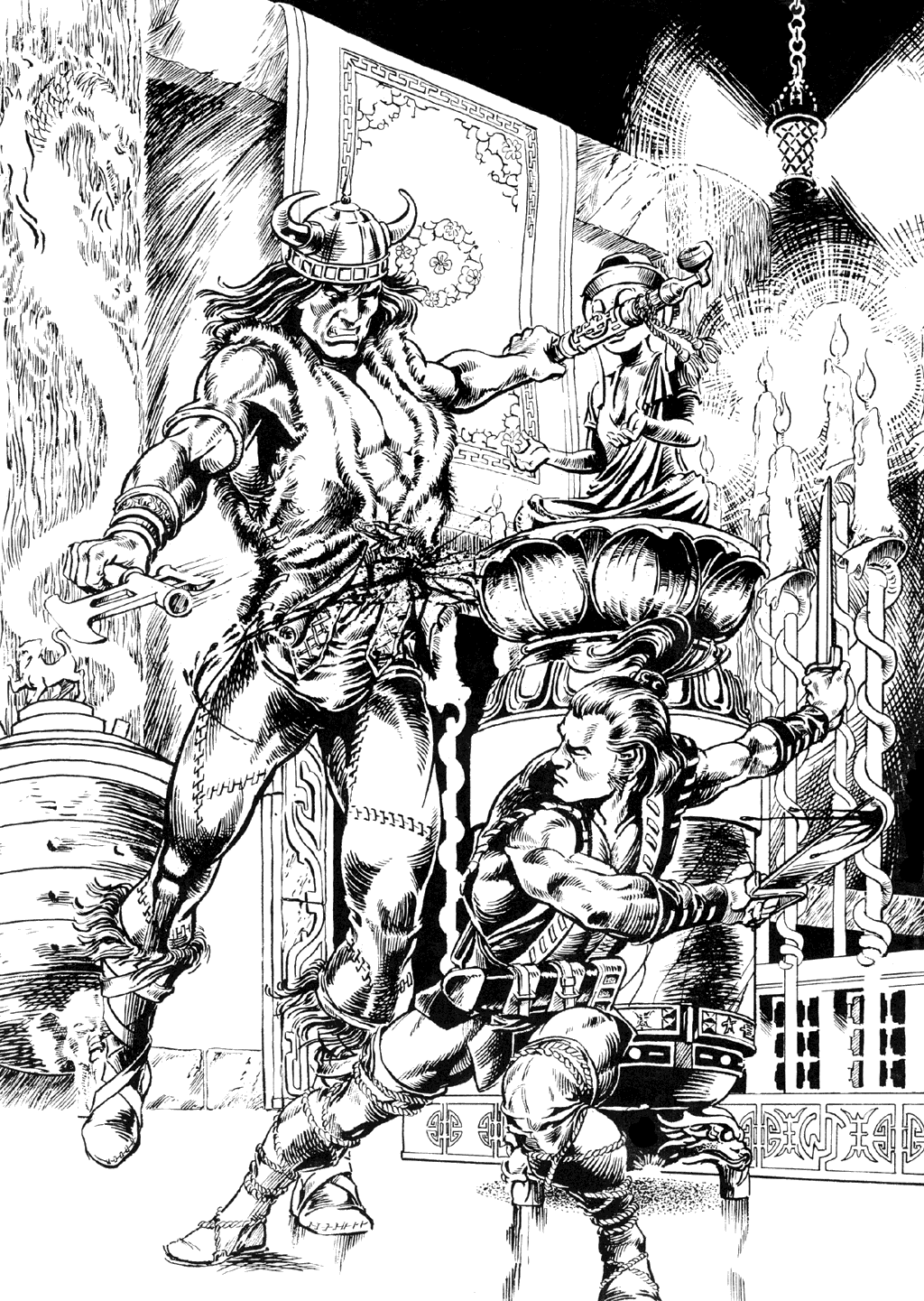 Read online The Savage Sword Of Conan comic -  Issue #120 - 69
