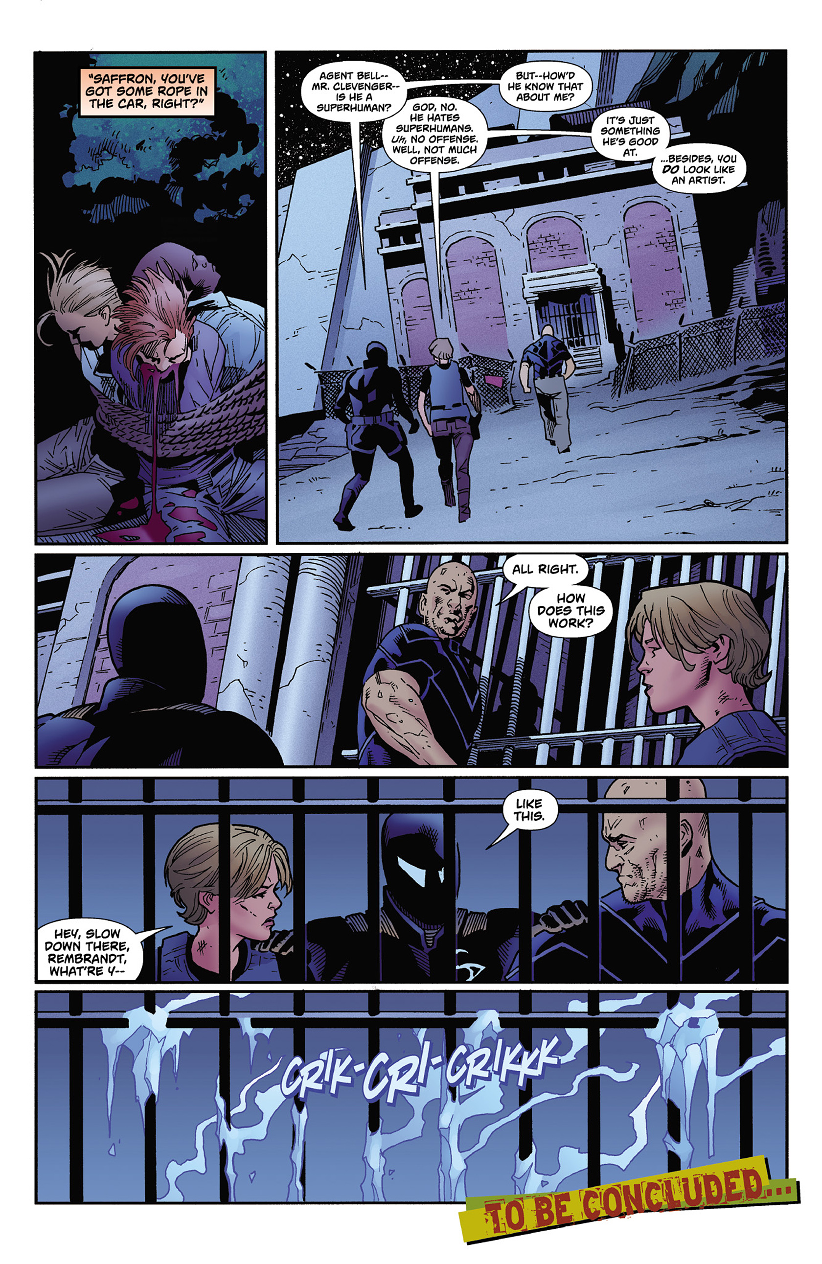 Read online Bloodhound: Crowbar Medicine comic -  Issue #4 - 24