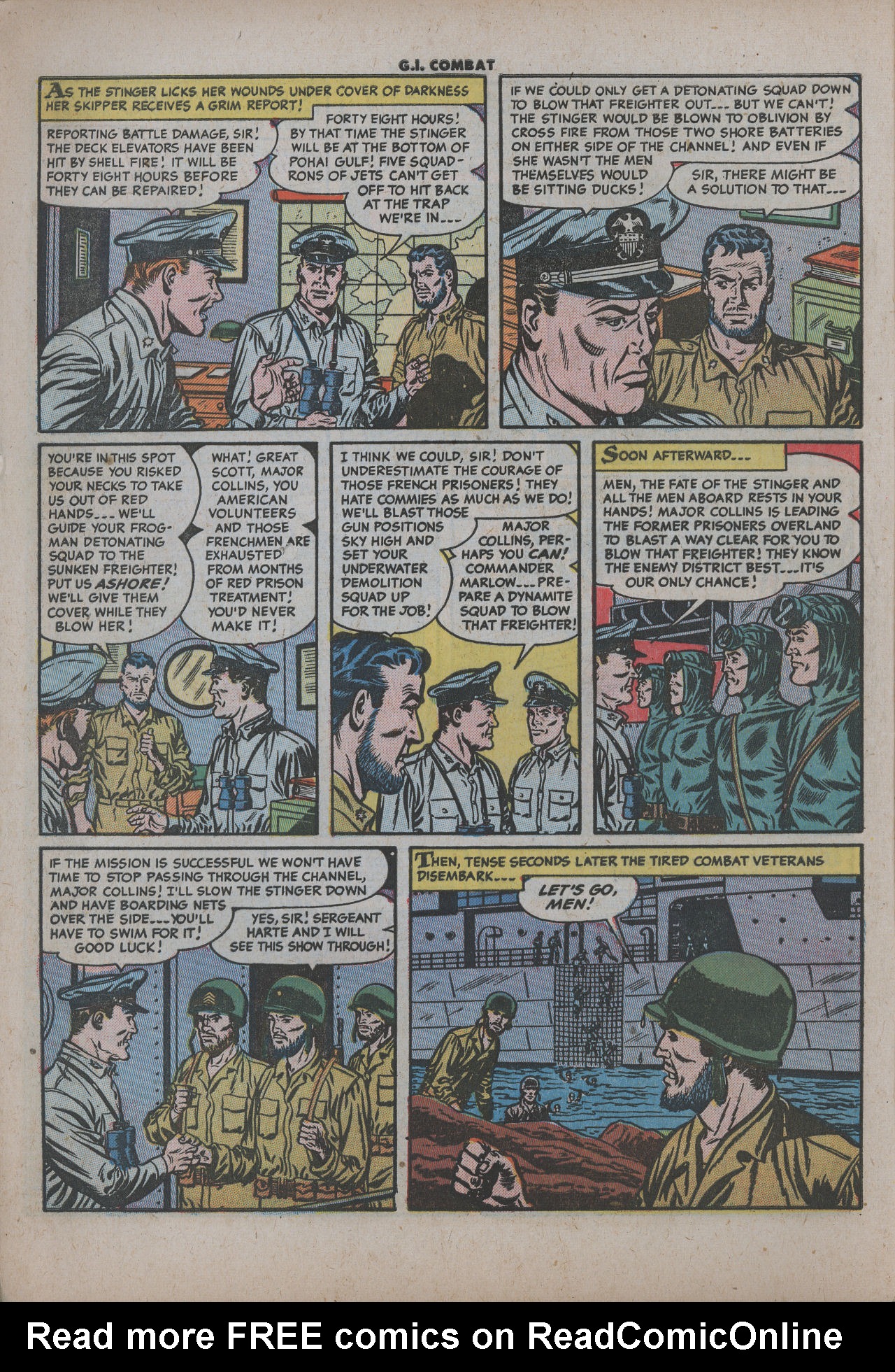 Read online G.I. Combat (1952) comic -  Issue #22 - 8