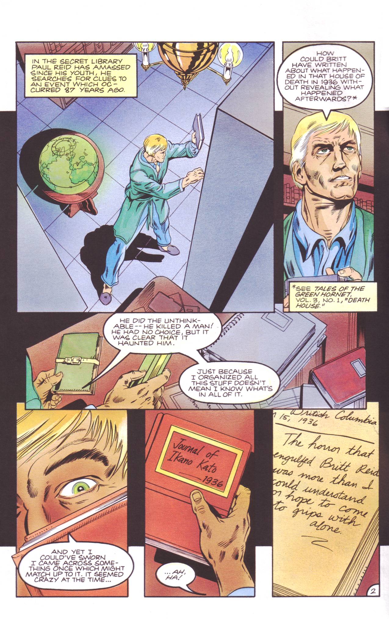 Read online Tales of the Green Hornet (1992) comic -  Issue #2 - 3