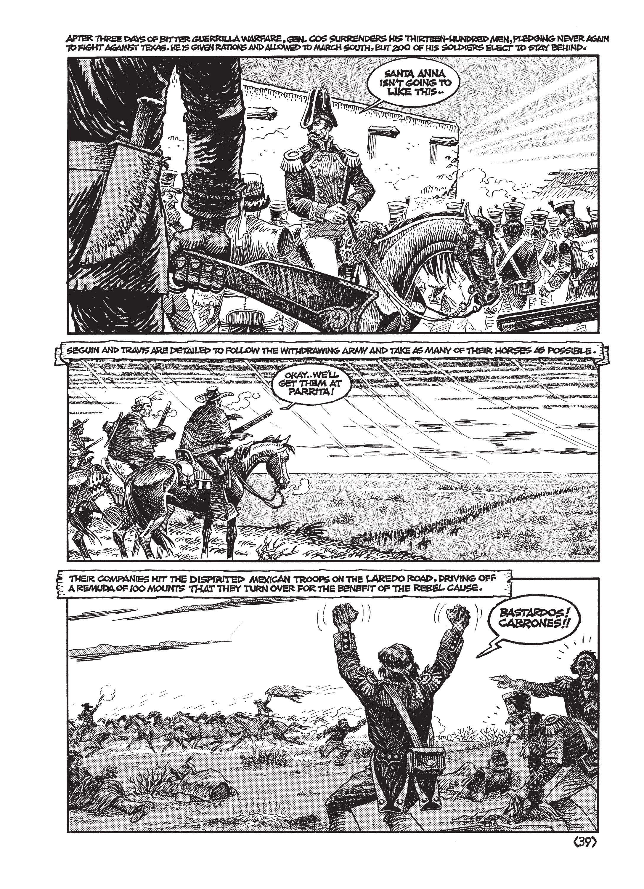 Read online Jack Jackson's American History: Los Tejanos and Lost Cause comic -  Issue # TPB (Part 1) - 43