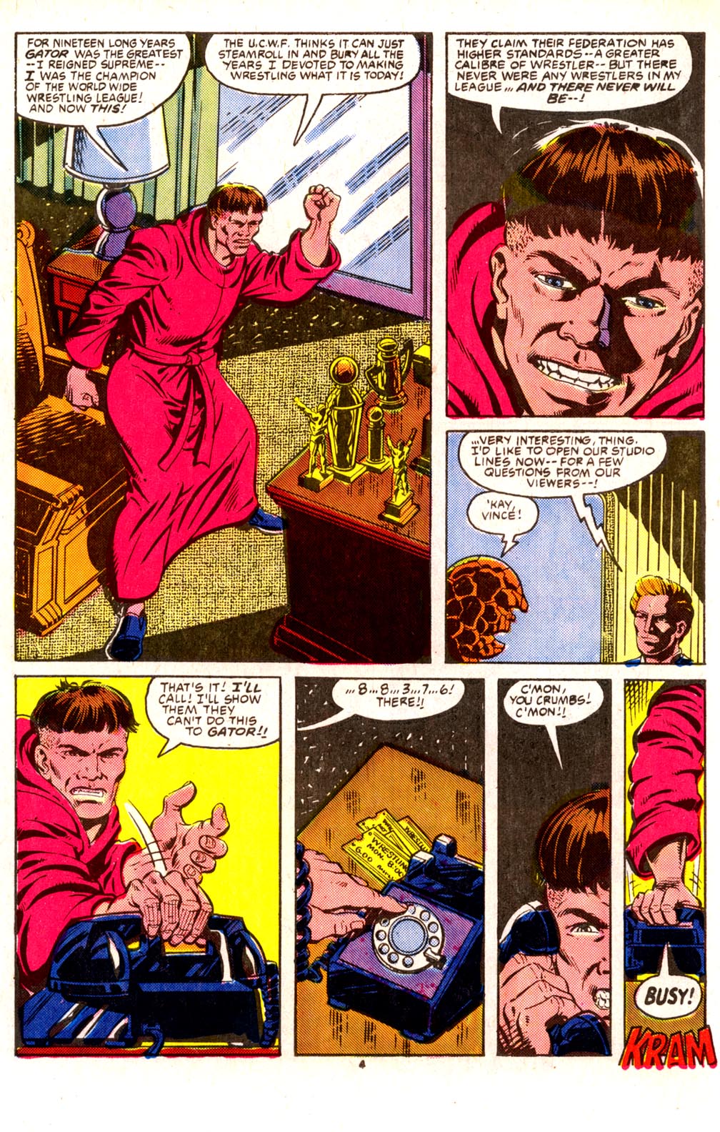 Read online The Thing comic -  Issue #29 - 5
