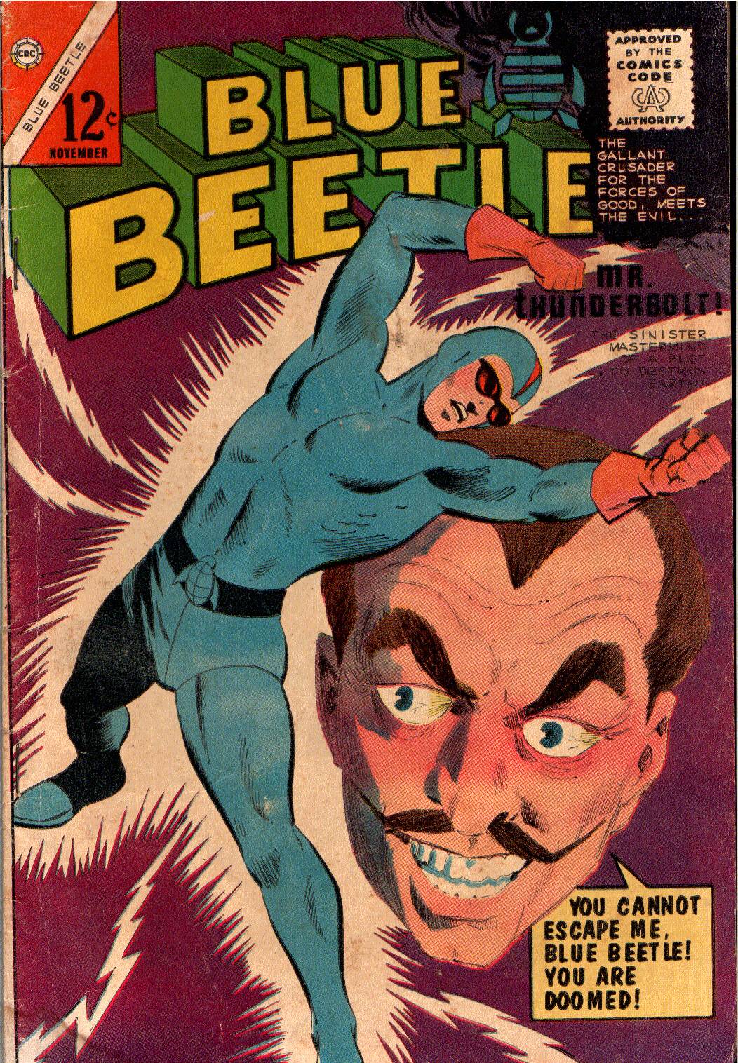 Read online Blue Beetle (1964) comic -  Issue #3 - 1