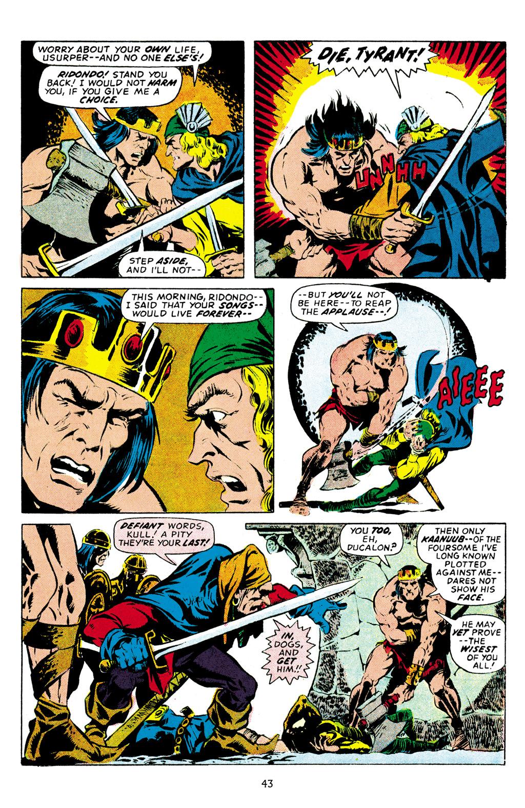 Read online The Chronicles of Kull comic -  Issue # TPB 2 (Part 1) - 44