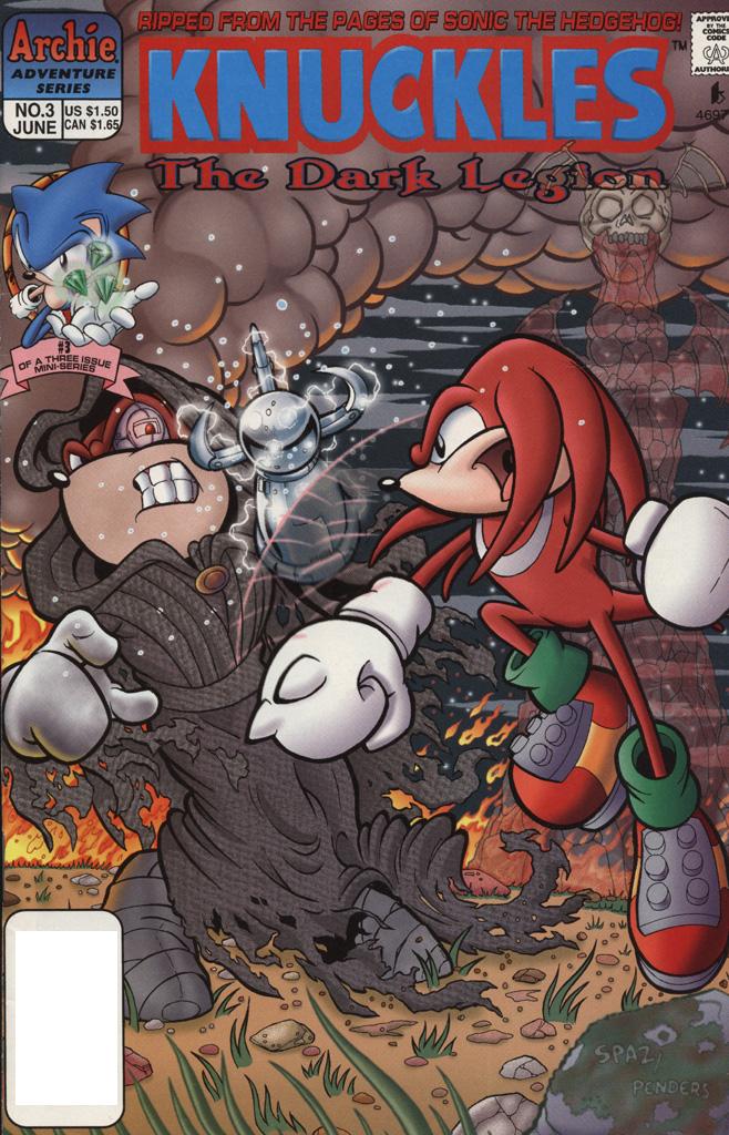 Read online Knuckles the Echidna comic -  Issue #3 - 1