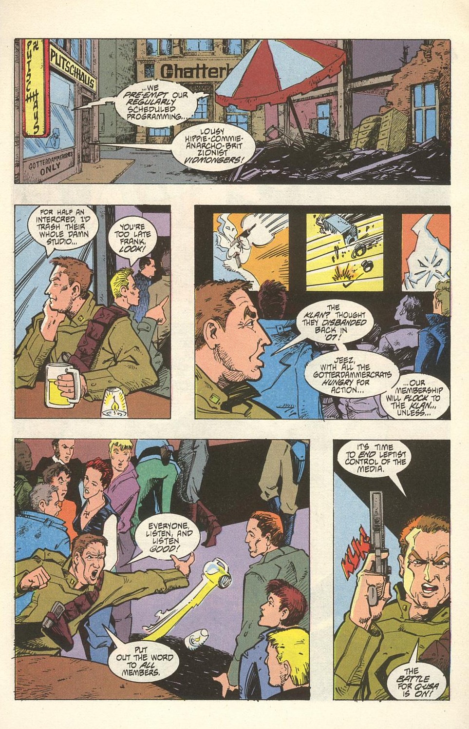 Read online American Flagg! comic -  Issue #32 - 23