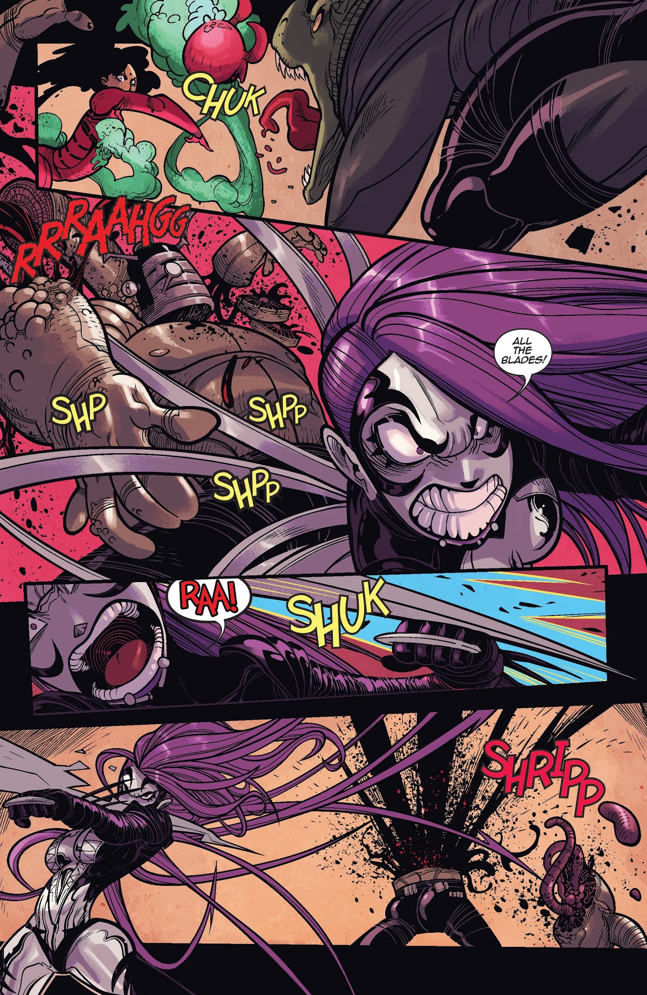 Read online Vampblade Season 3 comic -  Issue #8 - 20