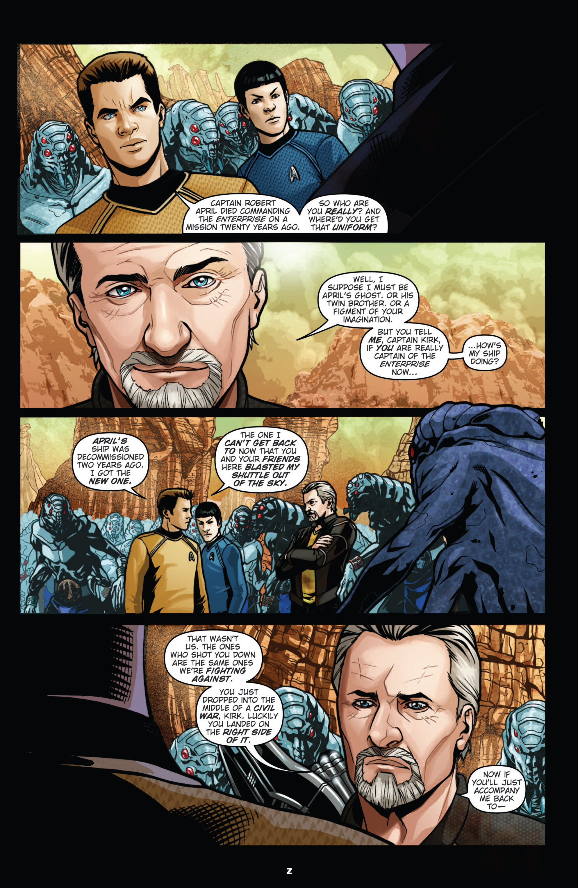 Read online Star Trek: Countdown To Darkness comic -  Issue #2 - 5