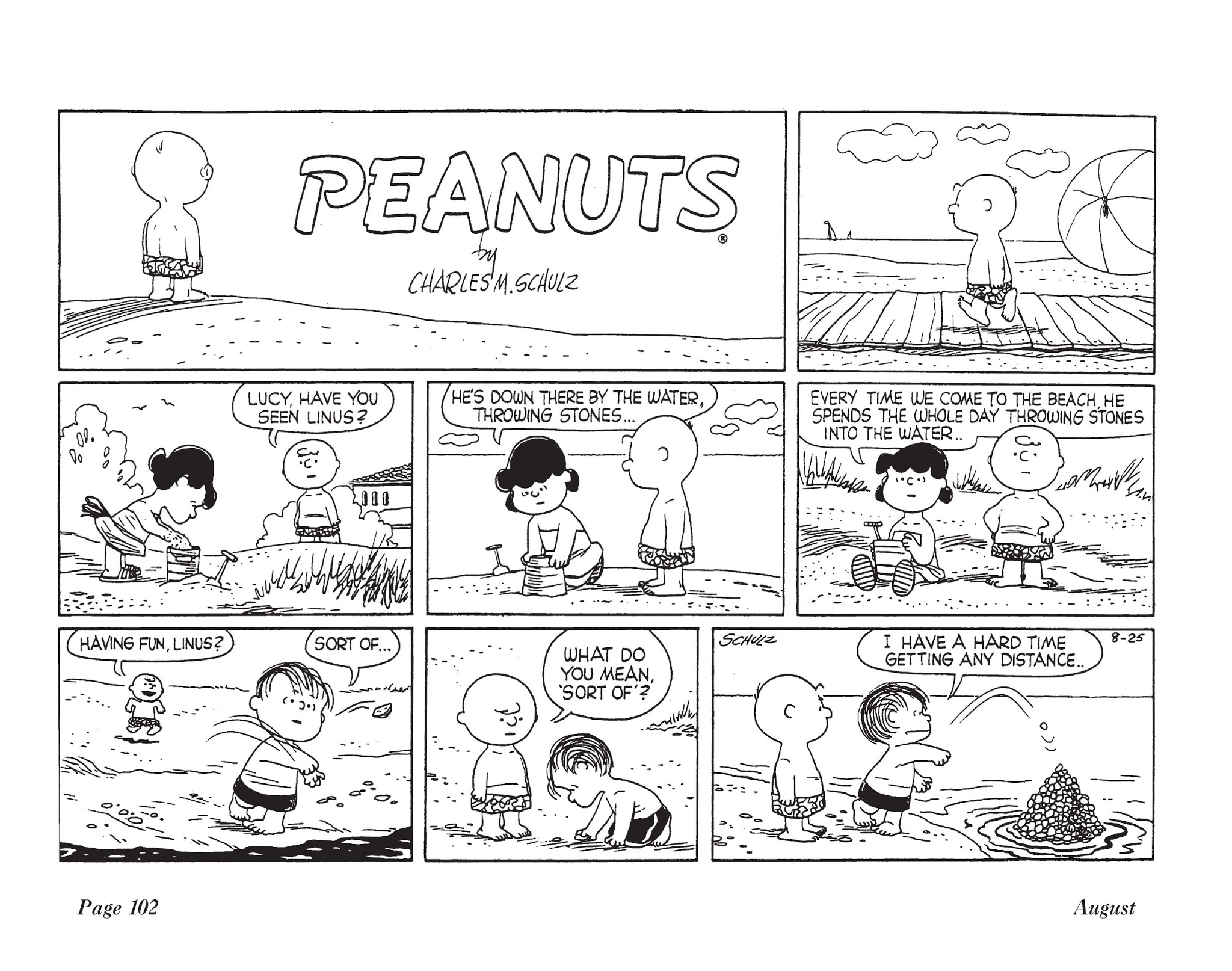 Read online The Complete Peanuts comic -  Issue # TPB 4 - 116
