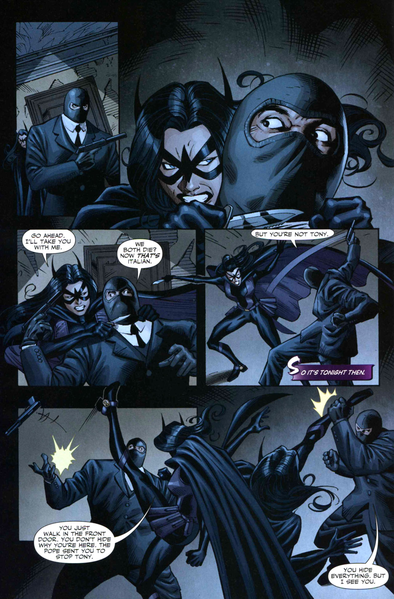 Read online Huntress: Year One comic -  Issue #6 - 9