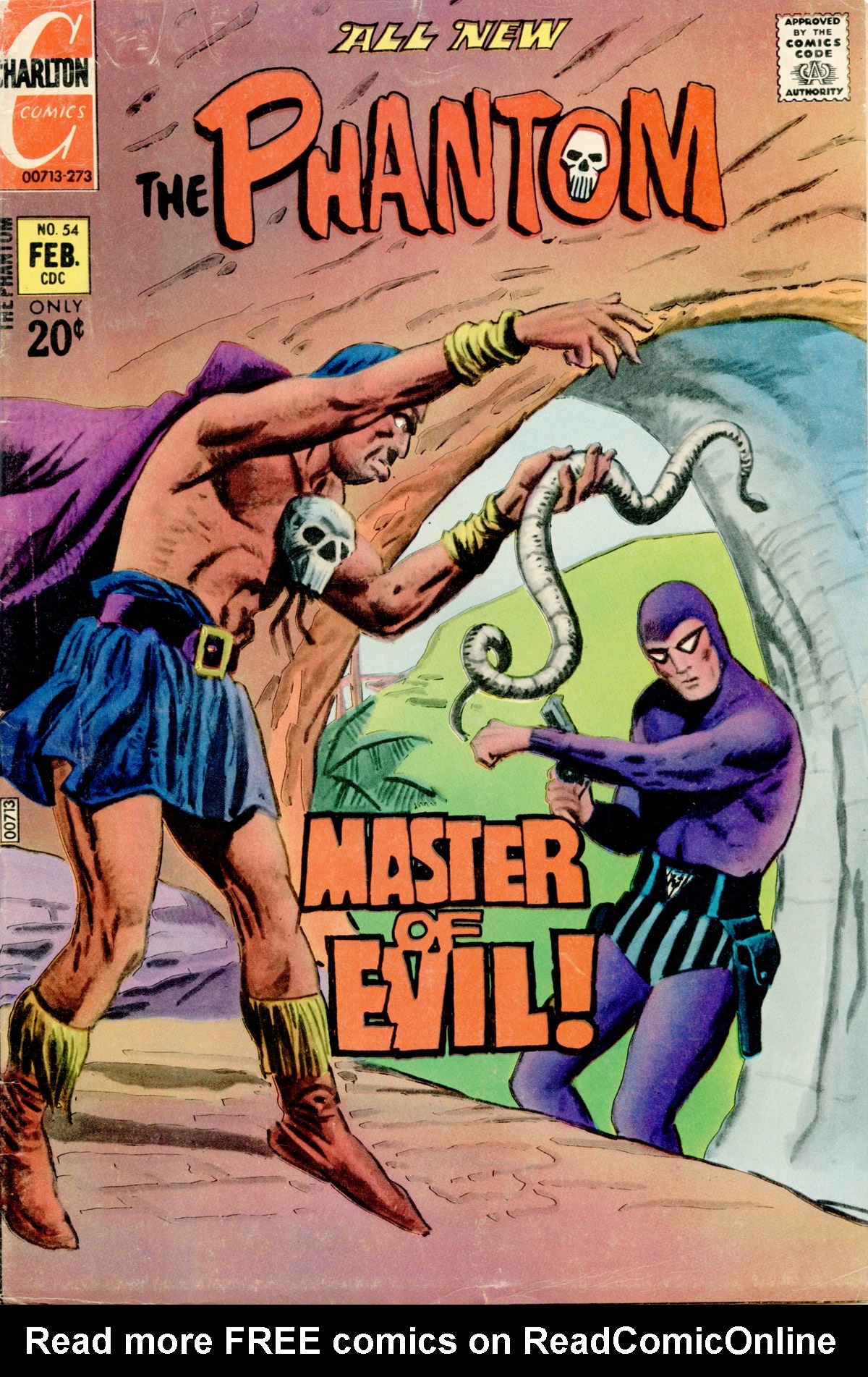 Read online The Phantom (1969) comic -  Issue #54 - 1