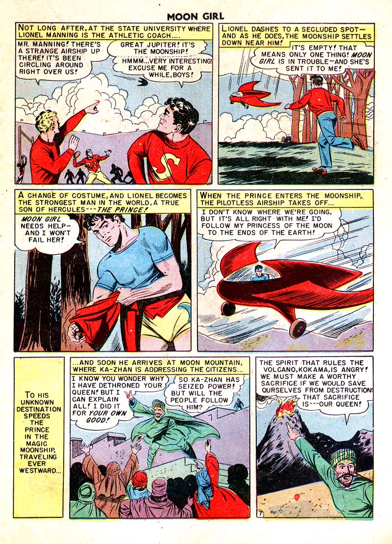 Read online Moon Girl (1947) comic -  Issue #3 - 33