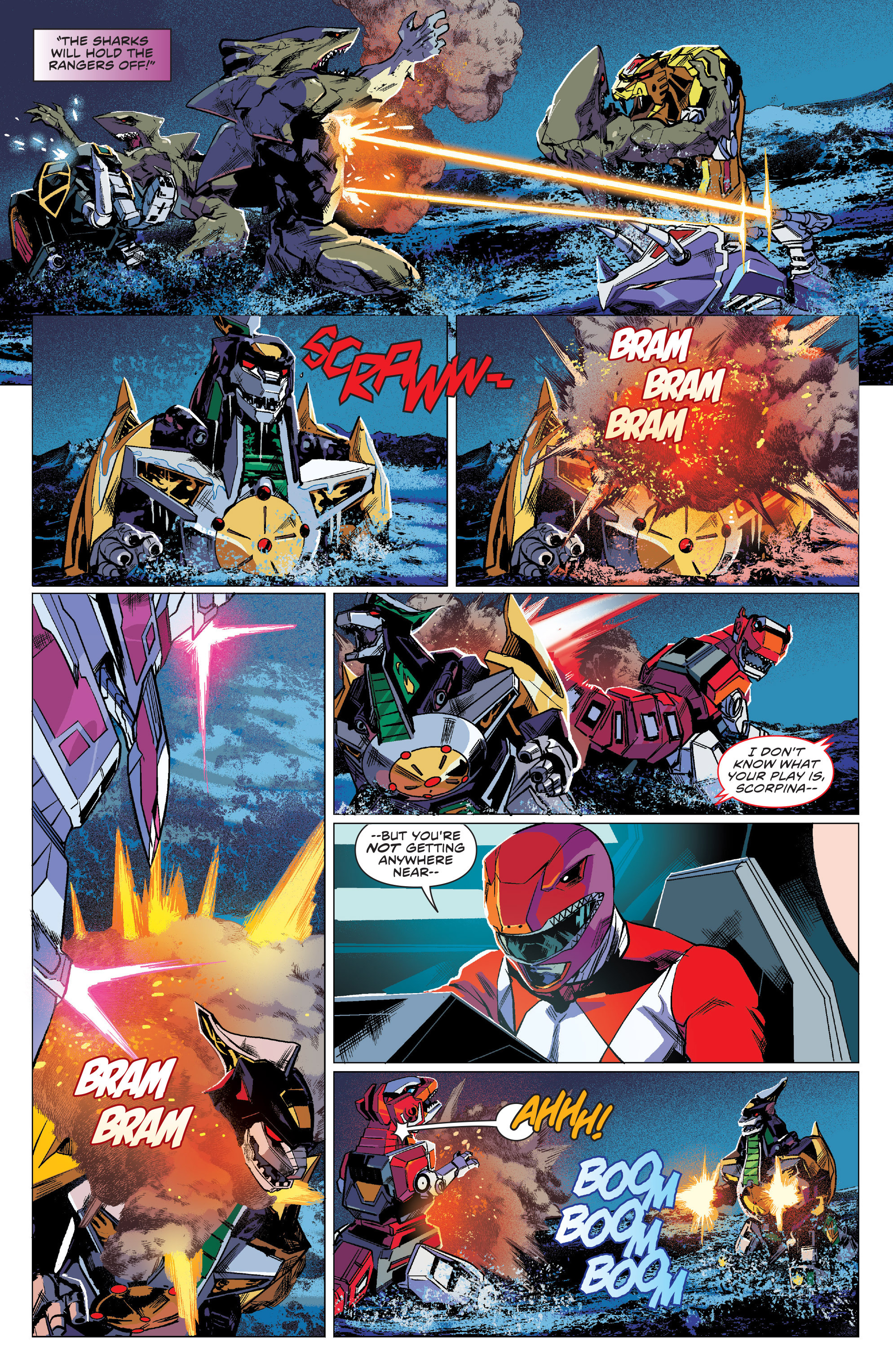 Read online Mighty Morphin Power Rangers comic -  Issue #4 - 10