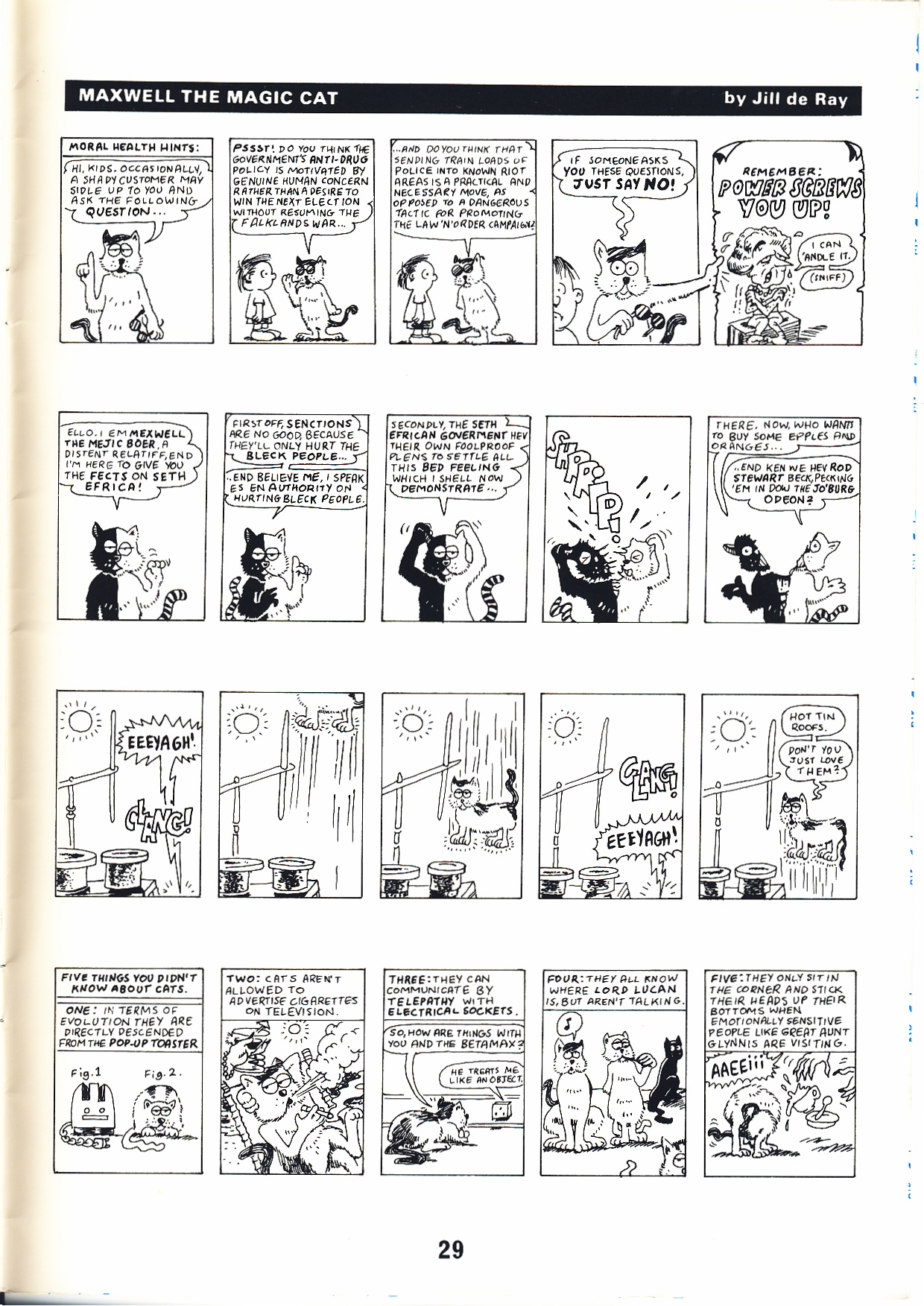 Read online Alan Moore's Maxwell the Magic Cat comic -  Issue #4 - 31