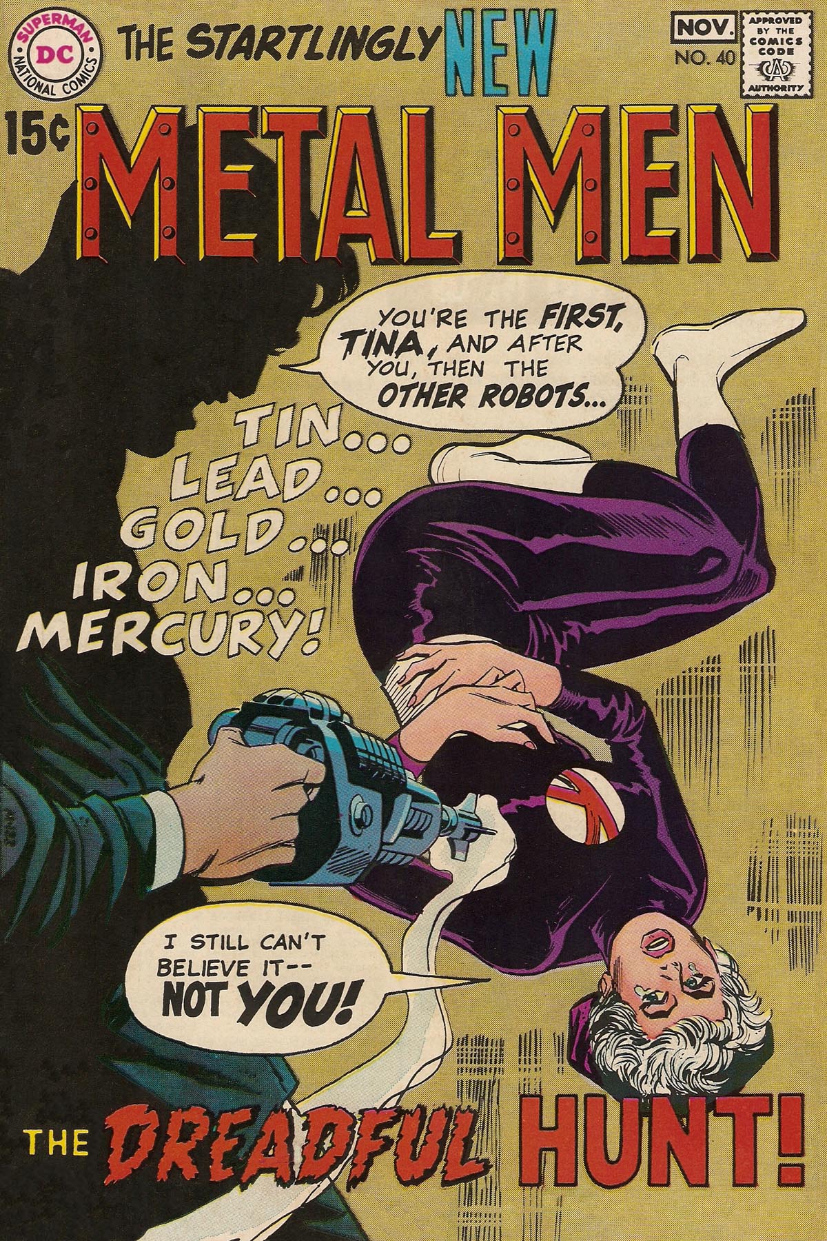 Read online Metal Men (1963) comic -  Issue #40 - 1