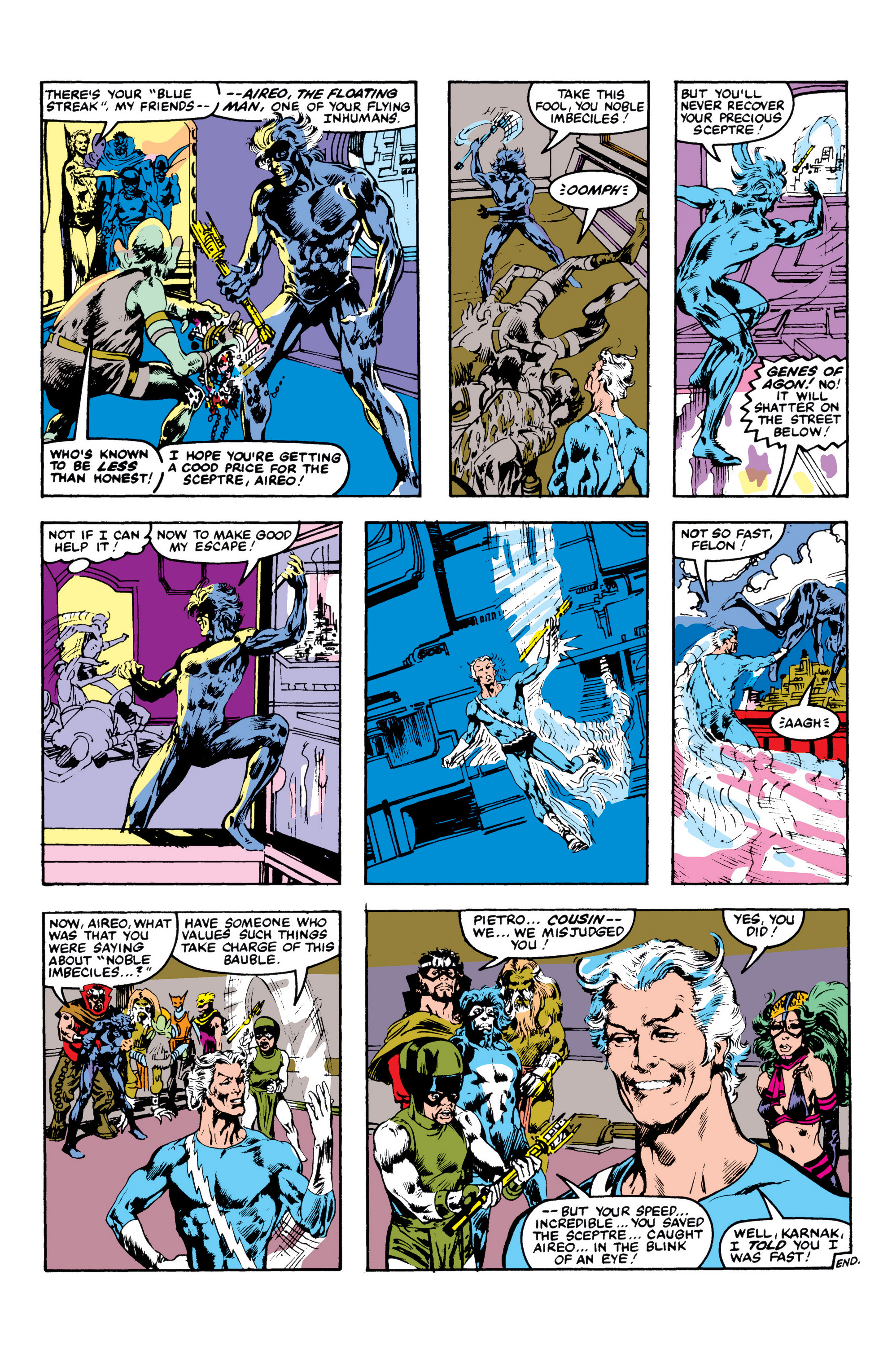 Read online Marvel Masterworks: The Inhumans comic -  Issue # TPB 2 (Part 3) - 113
