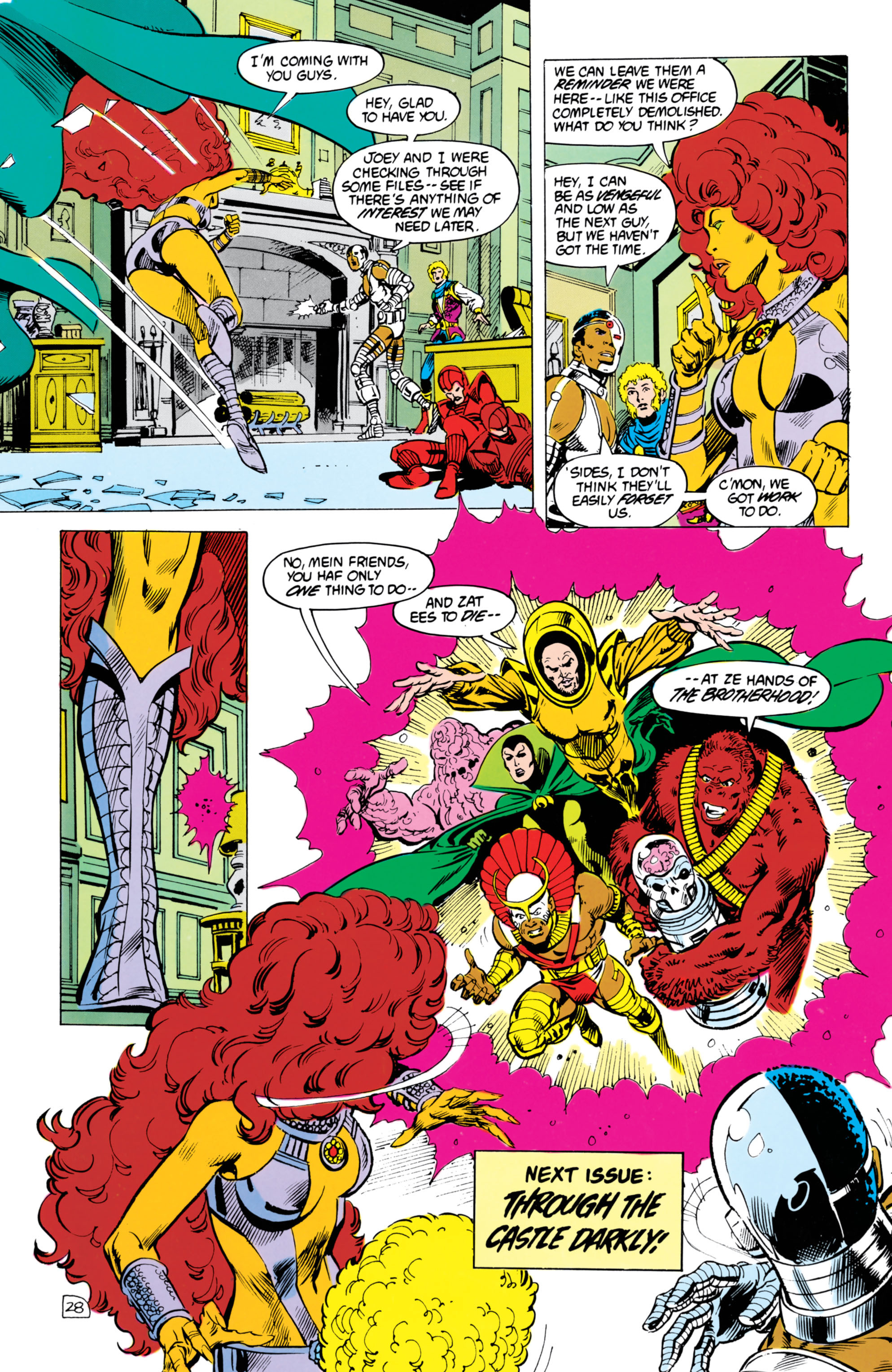 Read online The New Teen Titans (1984) comic -  Issue #26 - 29