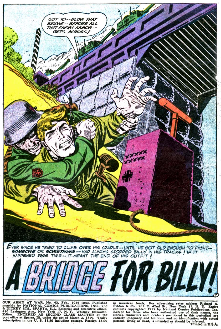 Read online Our Army at War (1952) comic -  Issue #43 - 3