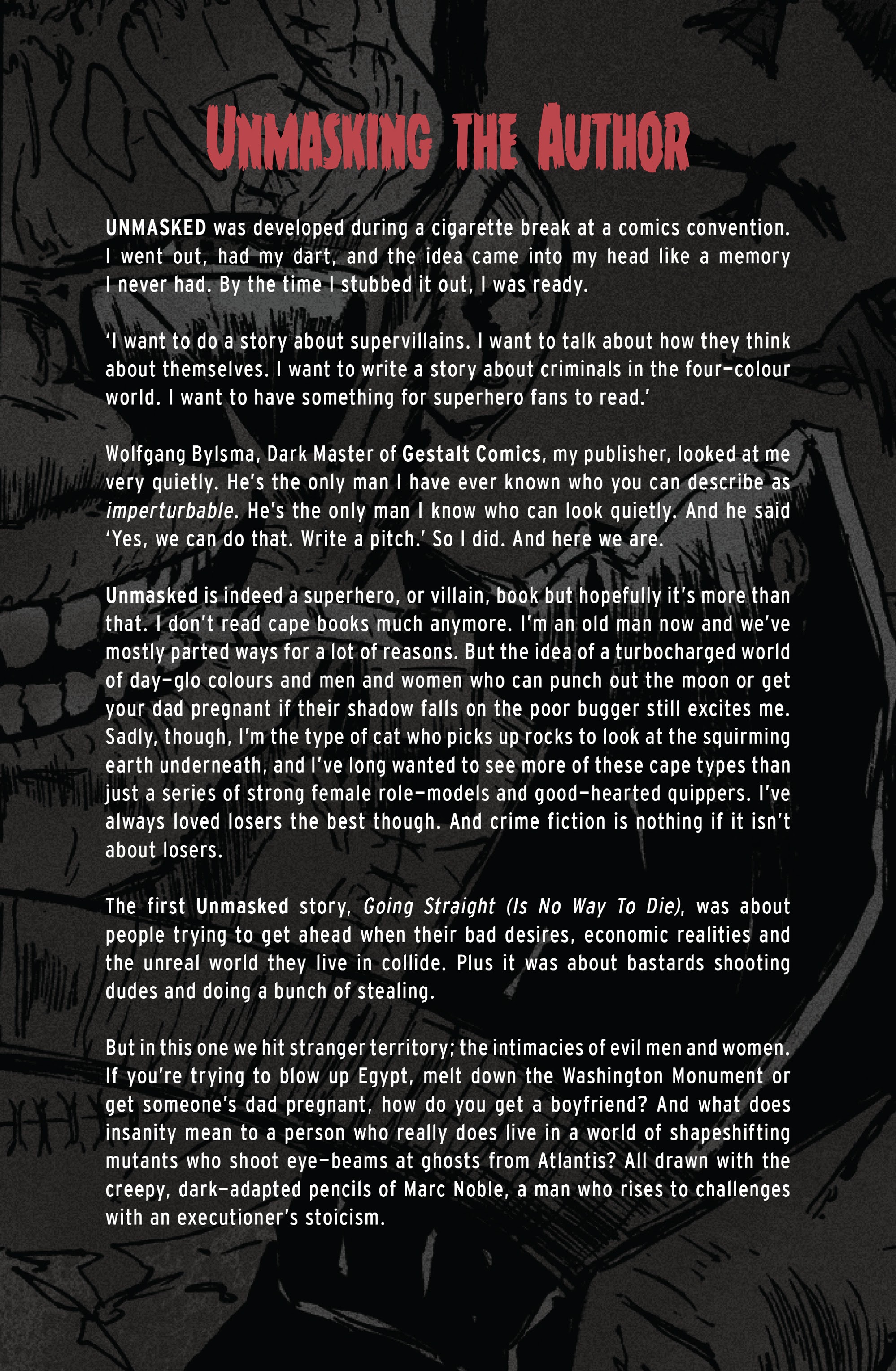 Read online Unmasked: Caddy Full of Blood comic -  Issue # Full - 33