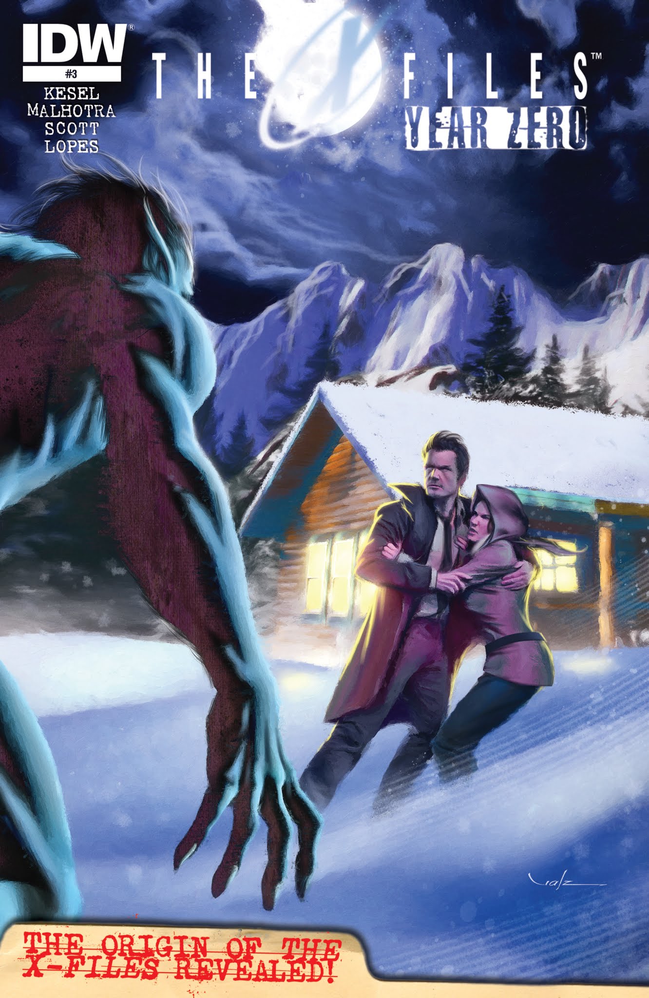 Read online The X-Files: Year Zero comic -  Issue #3 - 1
