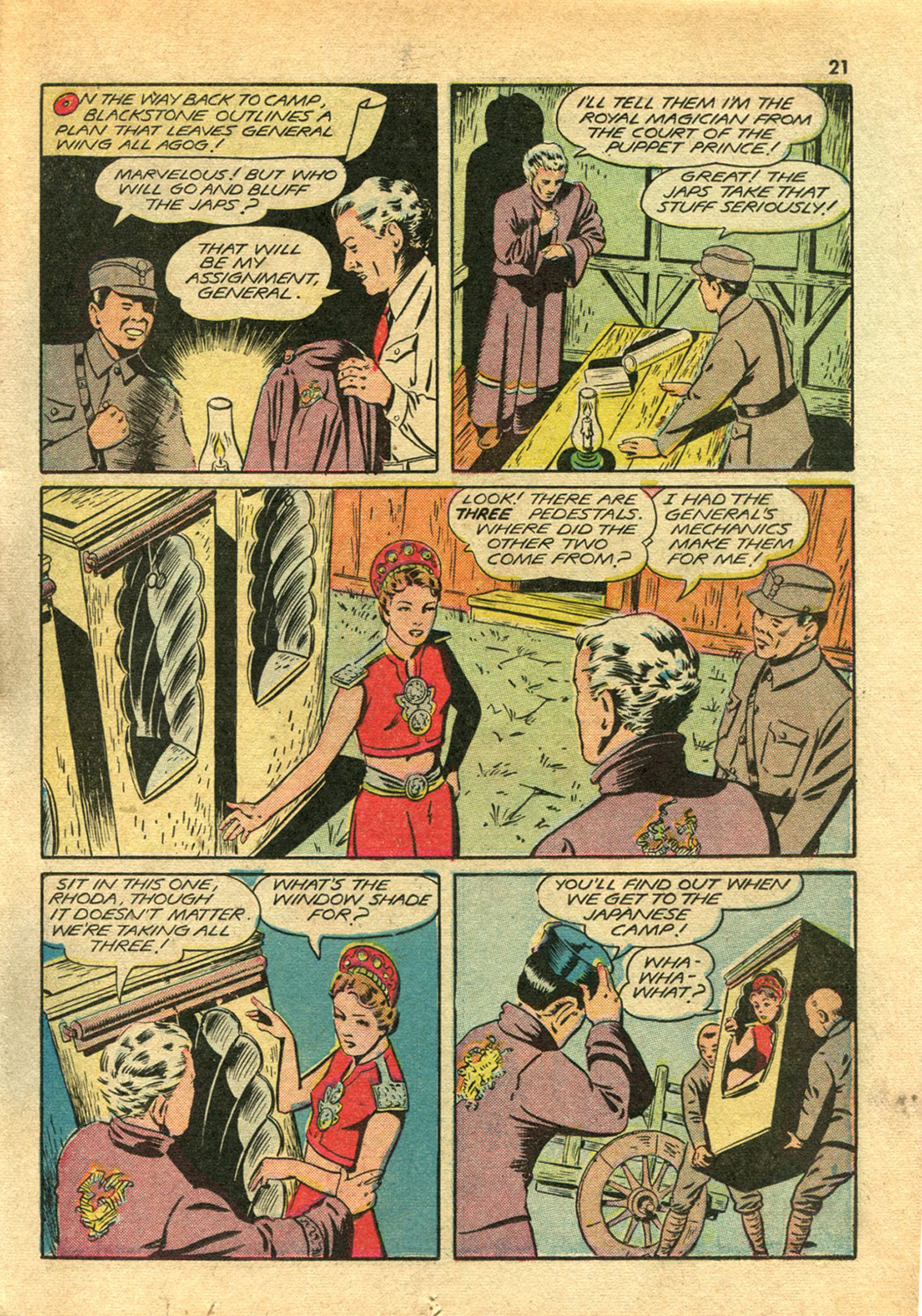 Read online Super-Magician Comics comic -  Issue #14 - 21