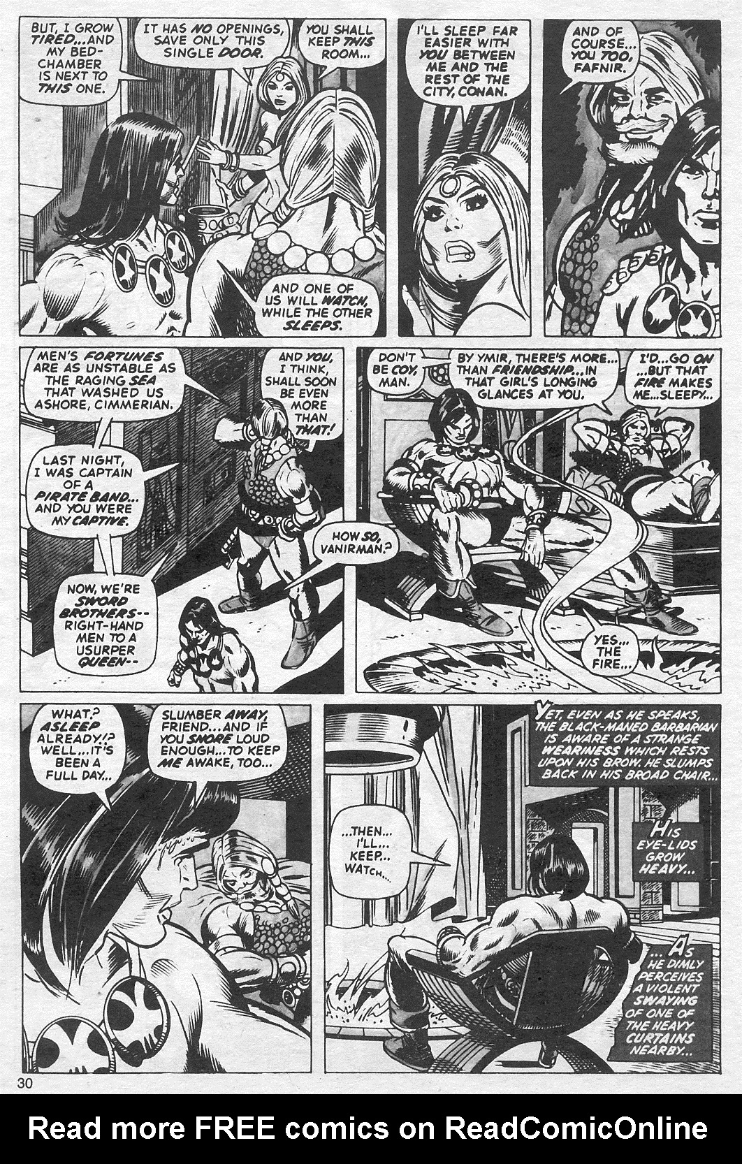 Read online The Savage Sword Of Conan comic -  Issue #13 - 30