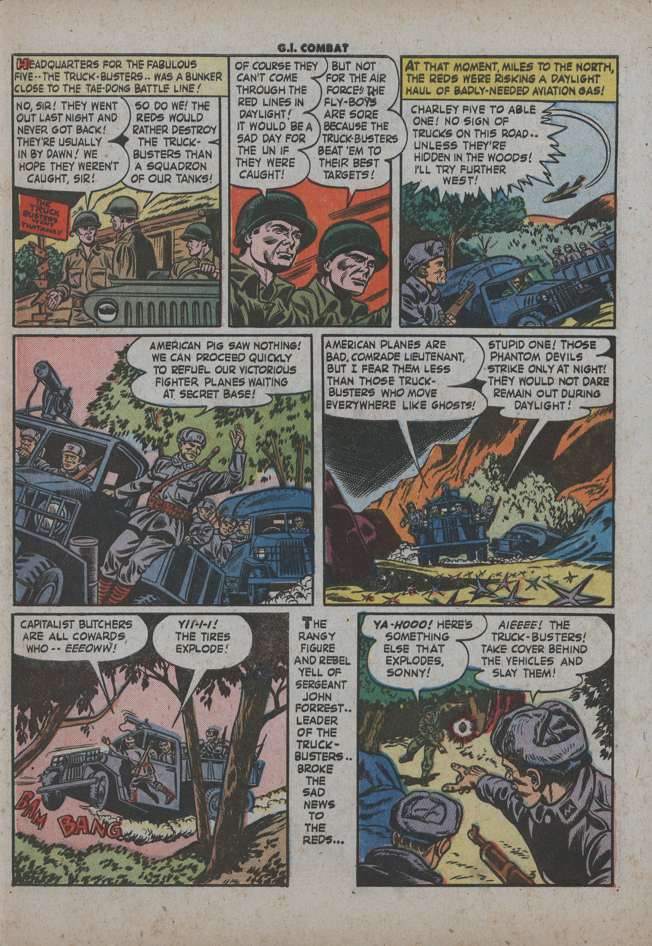 Read online G.I. Combat (1952) comic -  Issue #9 - 5