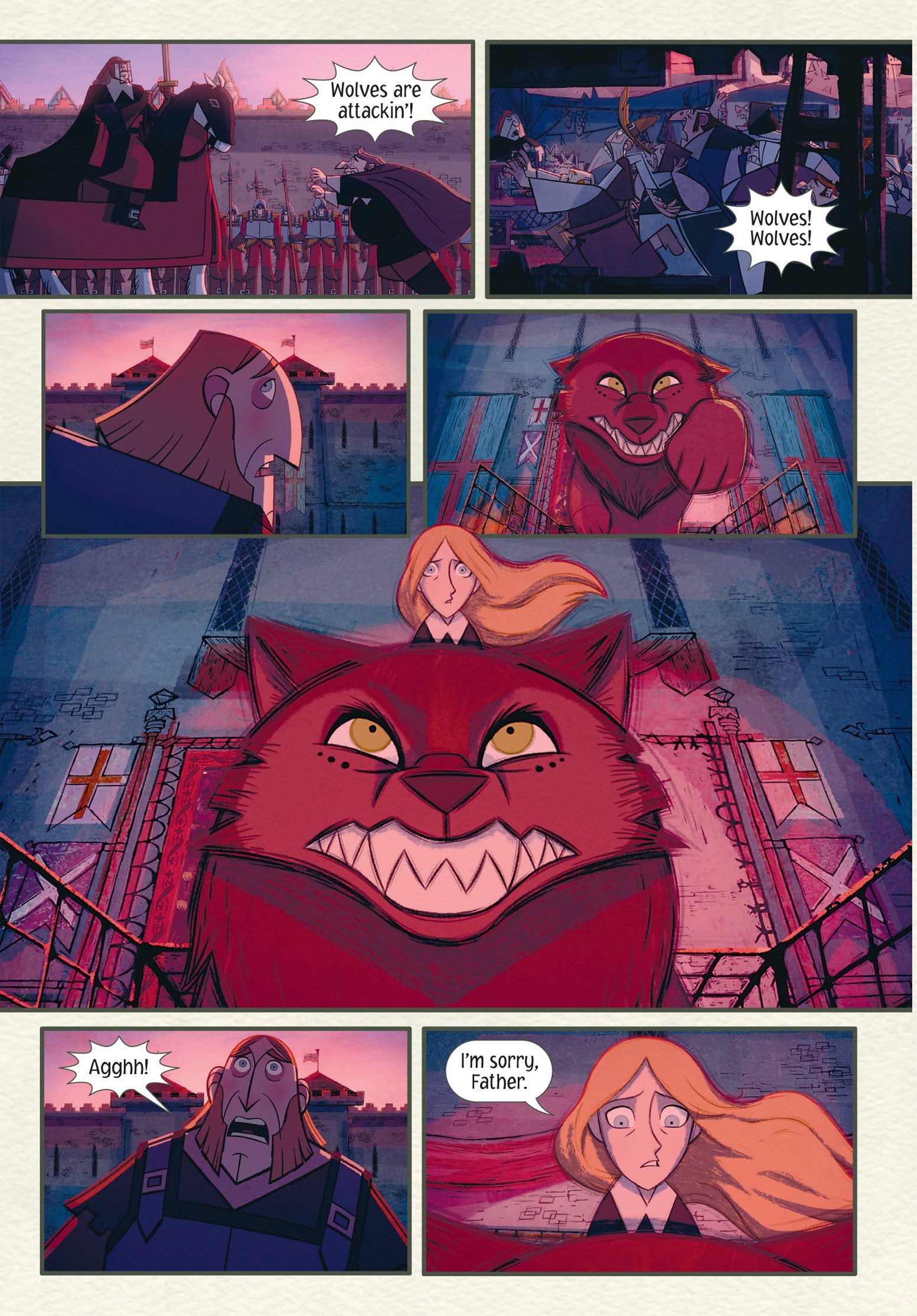 Read online Wolfwalkers: The Graphic Novel comic -  Issue # TPB (Part 3) - 11