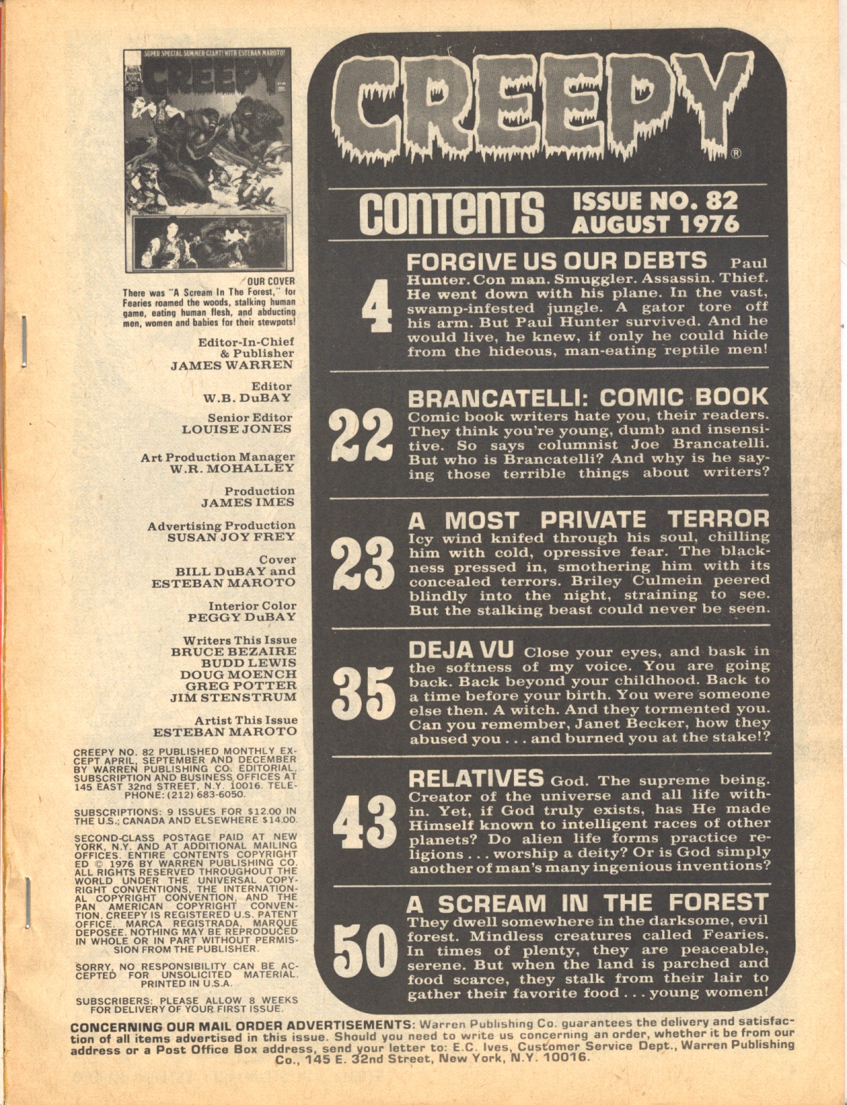 Read online Creepy (1964) comic -  Issue #82 - 3