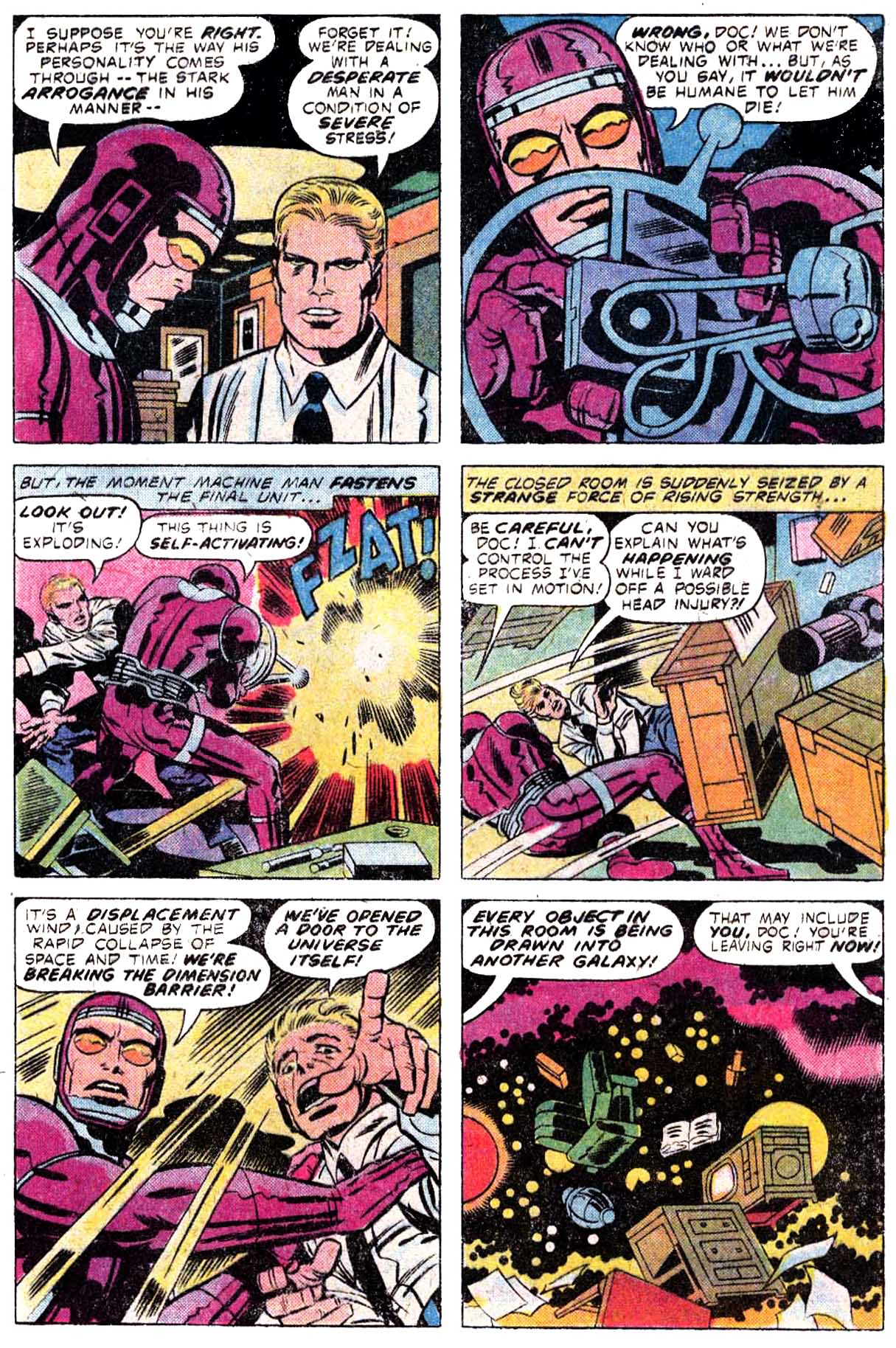 Read online Machine Man (1978) comic -  Issue #3 - 7