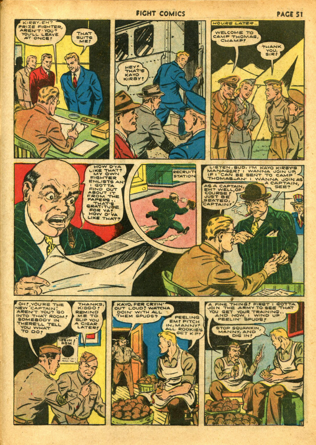 Read online Fight Comics comic -  Issue #22 - 53