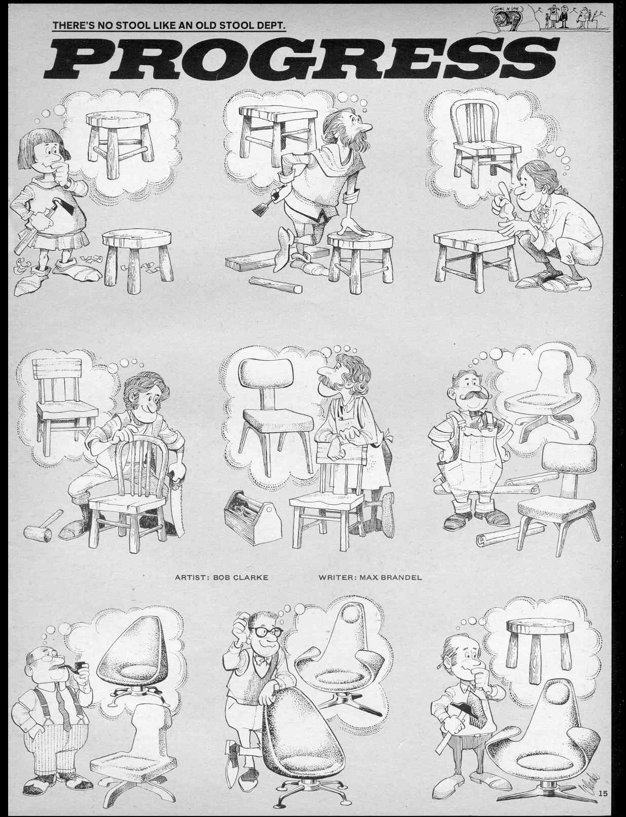 Read online MAD comic -  Issue #134 - 17