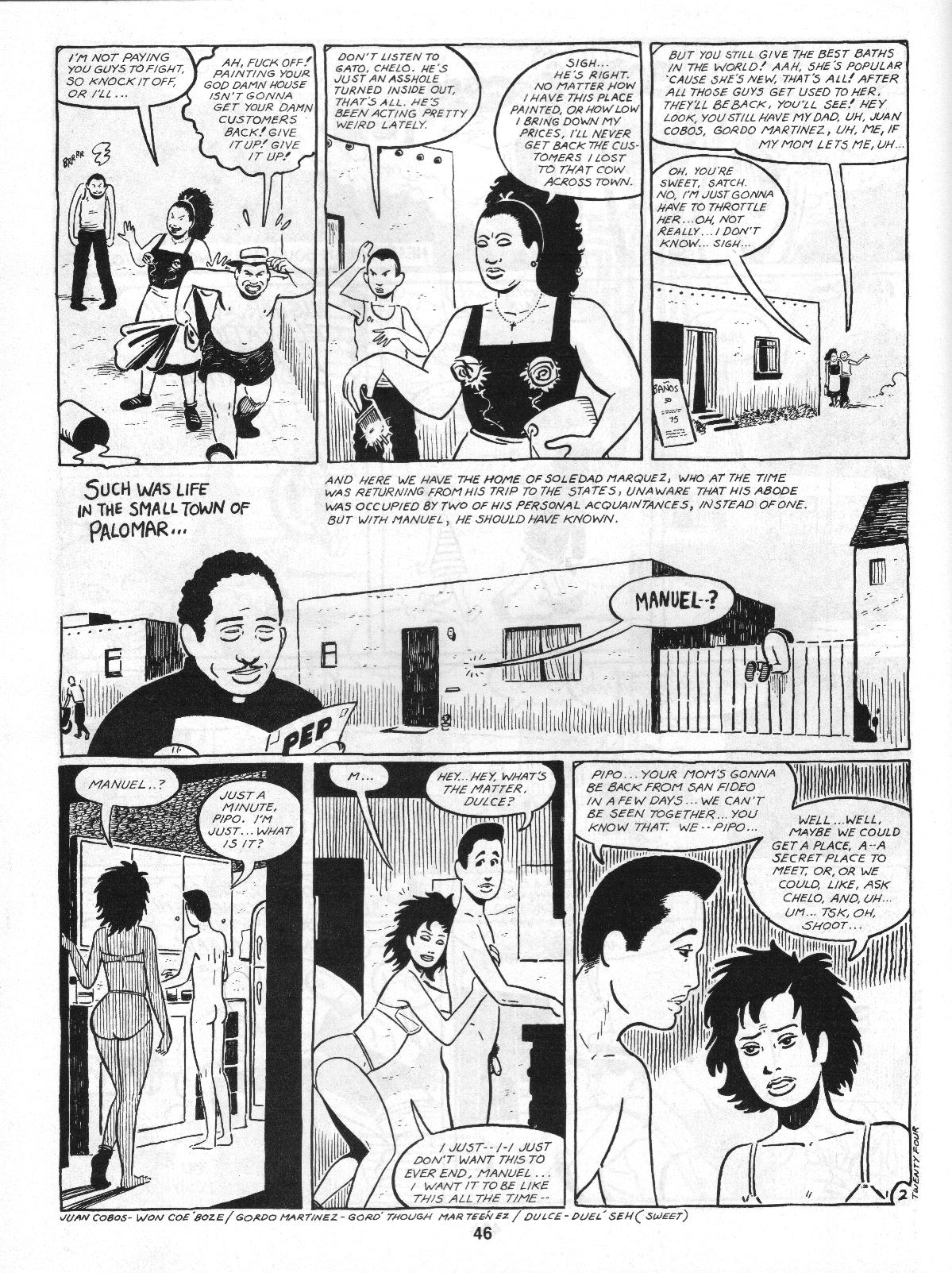 Read online Love and Rockets (1982) comic -  Issue #4 - 48