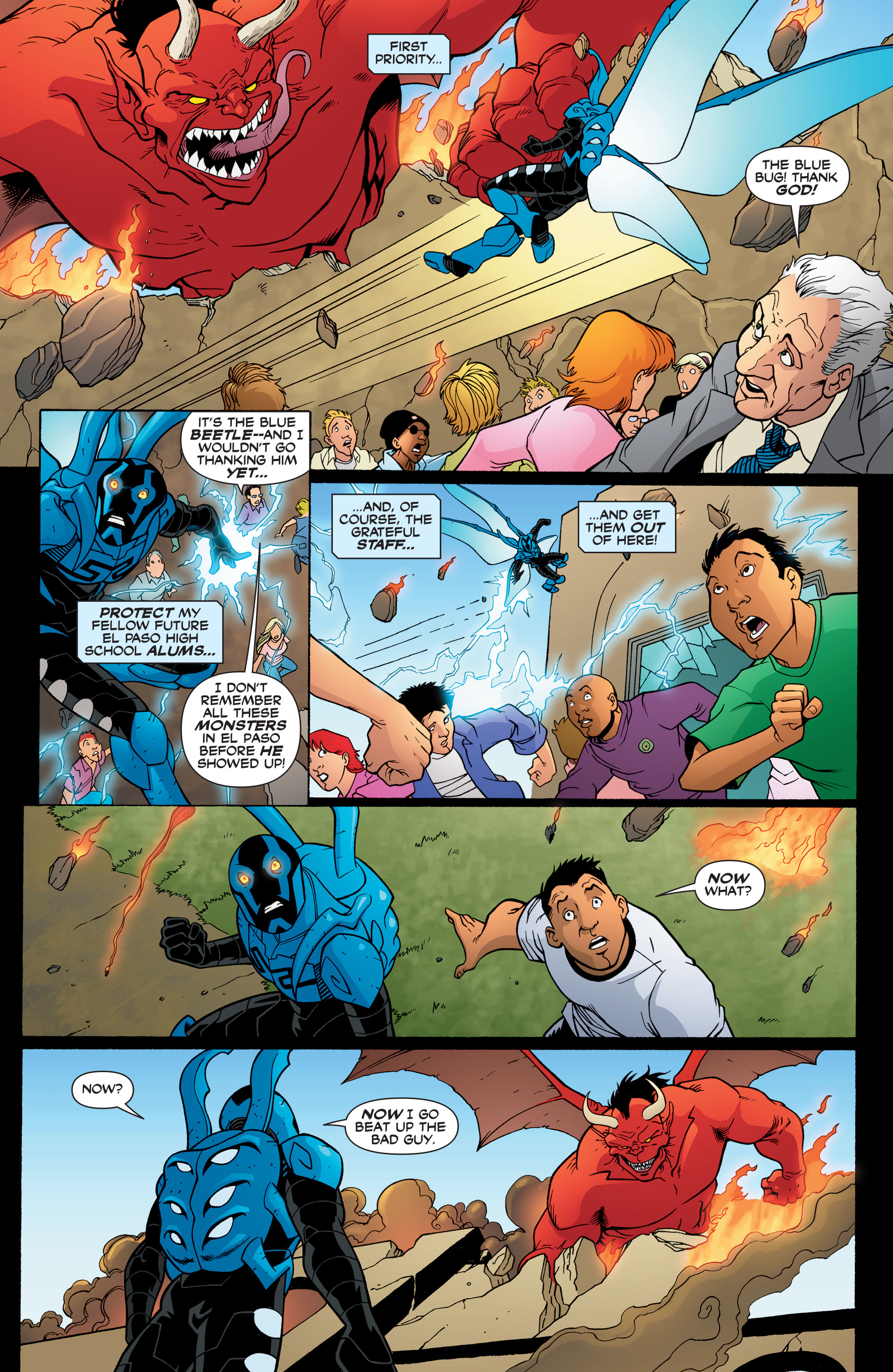 Read online Blue Beetle (2006) comic -  Issue #27 - 14