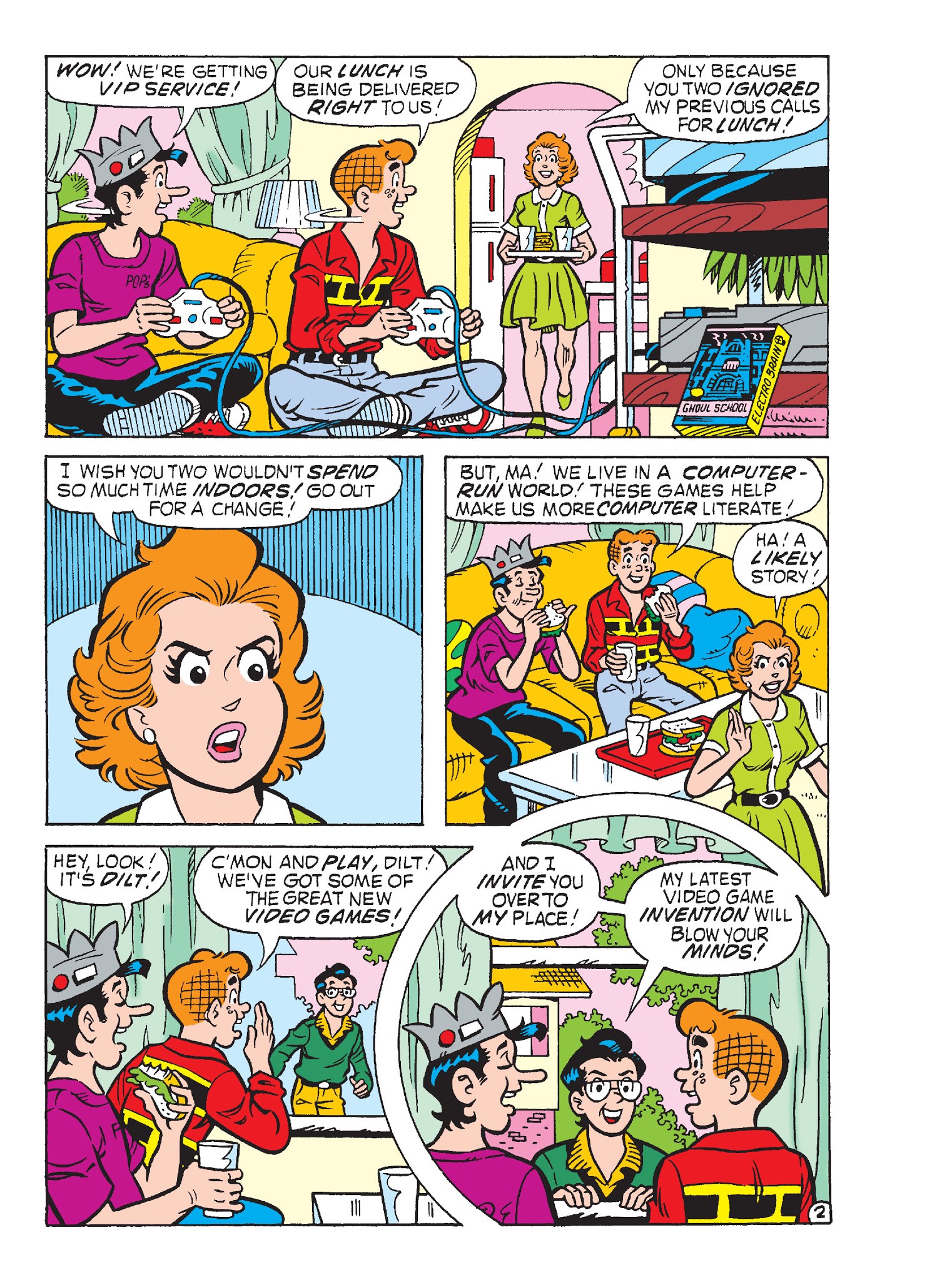 Read online Archie's Funhouse Double Digest comic -  Issue #22 - 181