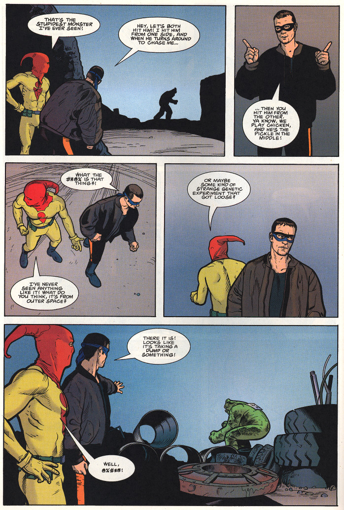 Read online Bob Burden's Original Mysterymen Comics comic -  Issue #1 - 23